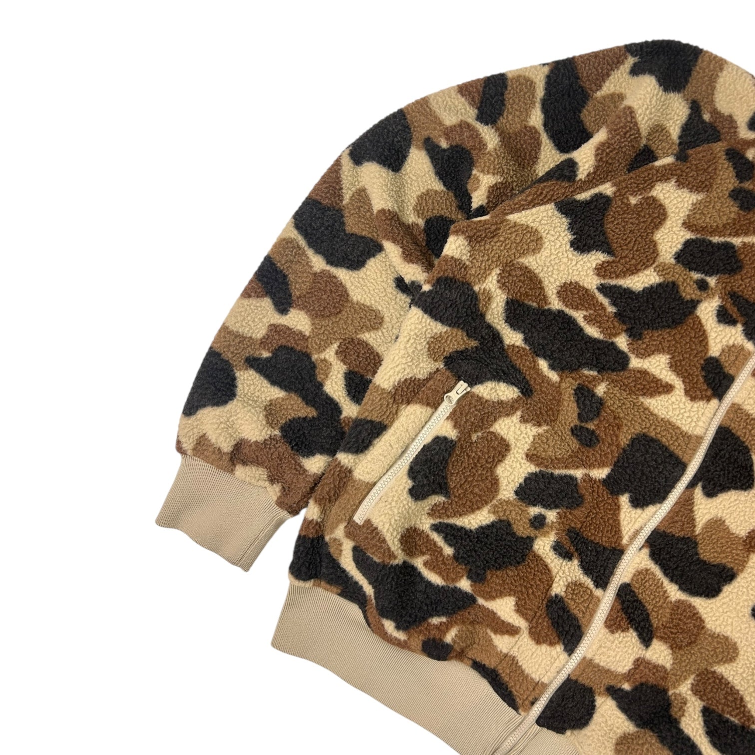 Stussy Fleece Jacket Camo