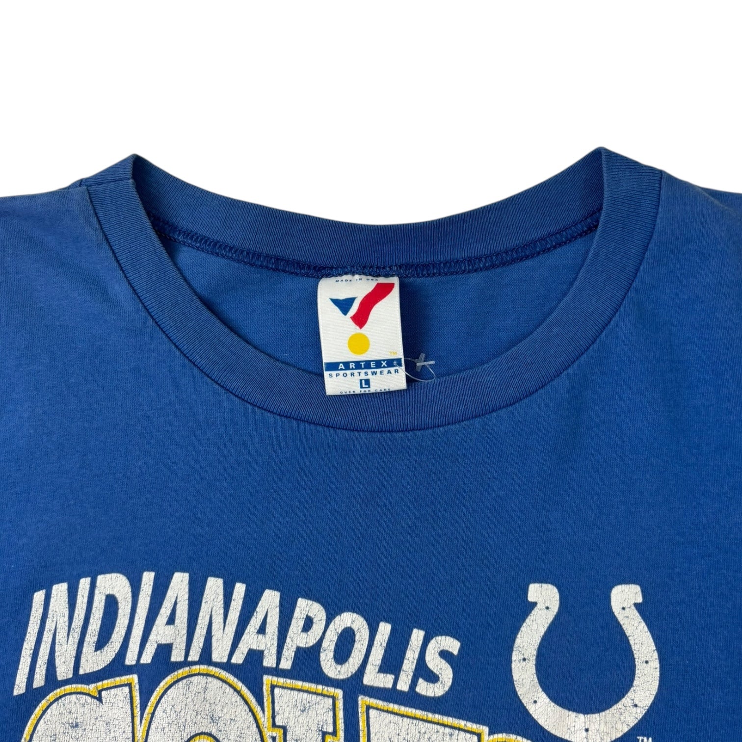 Vintage 1993 Indiana Colts Taz T-Shirt Blue