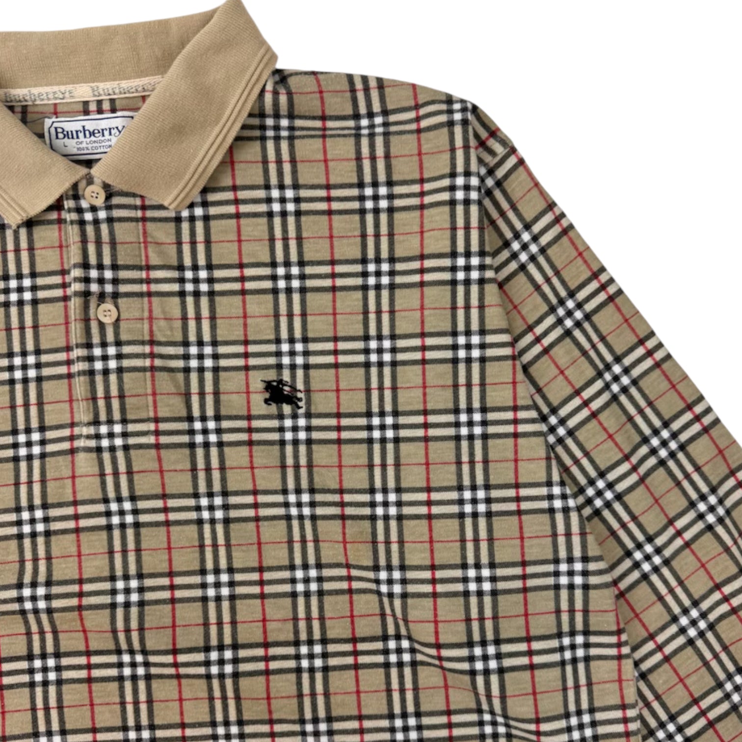 Vintage Burberry Nova Check Pullover