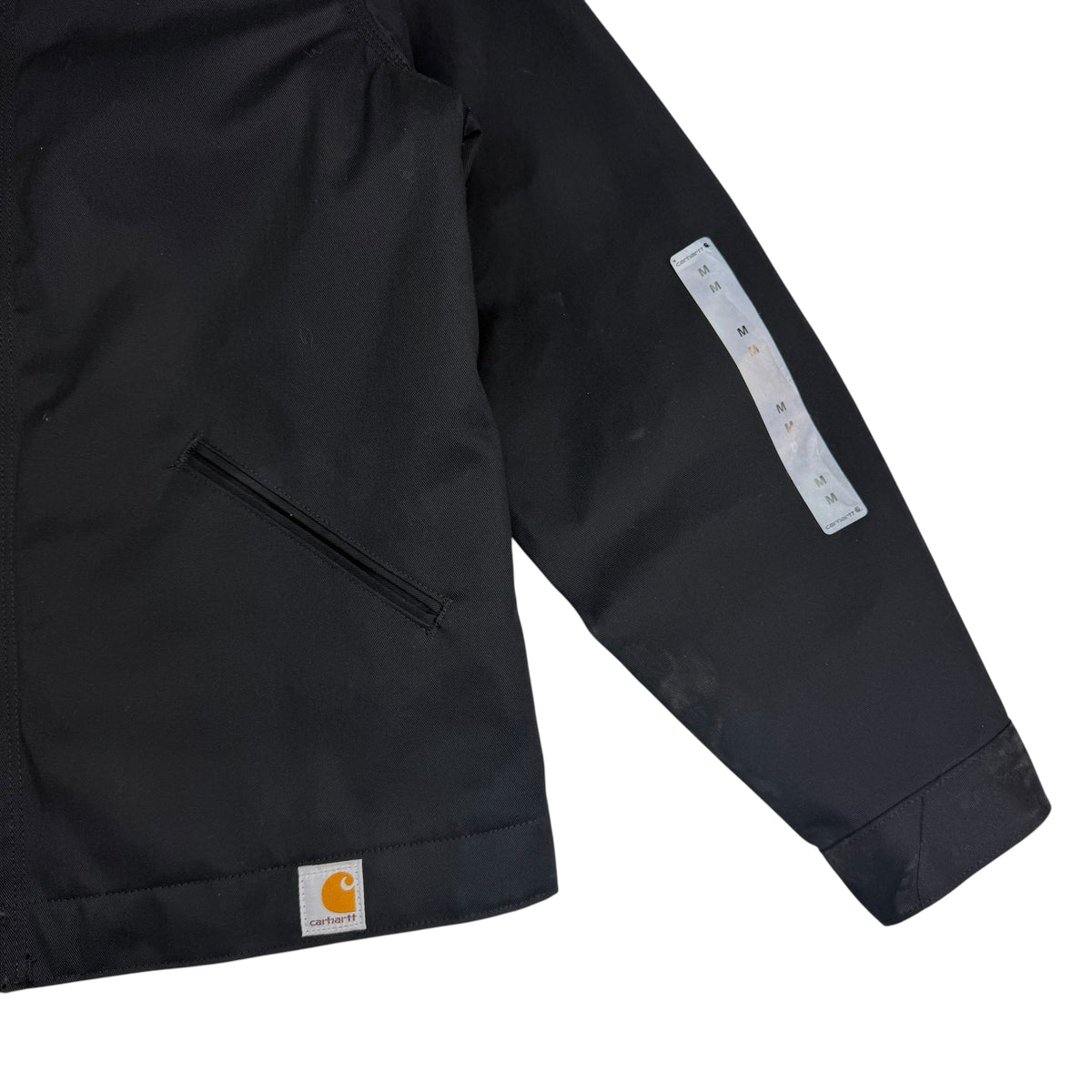 Carhartt Quilt Lined Work Jacket Black