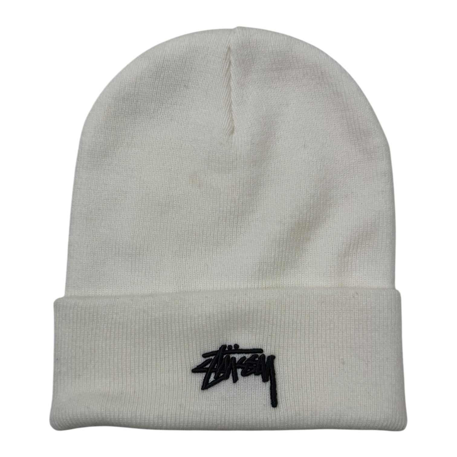 Stussy x Nike Logo Beanie White