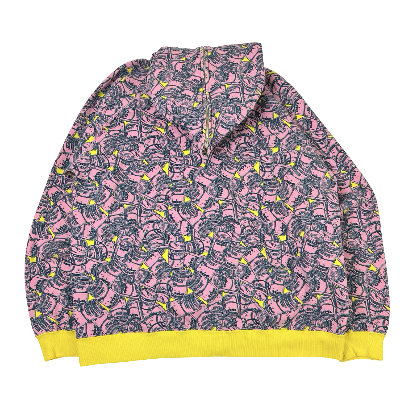 Vintage Billionaire Boys Club Money Roll All Over Print Full Zip Hoodie