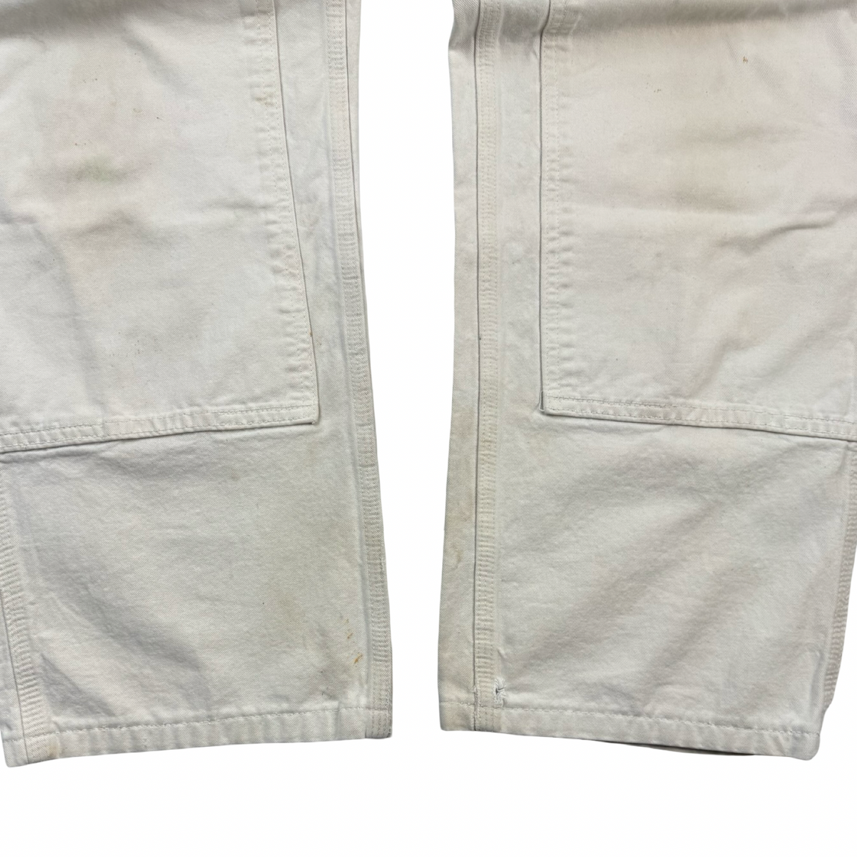 Vintage Carhartt Double Knee Bottoms White