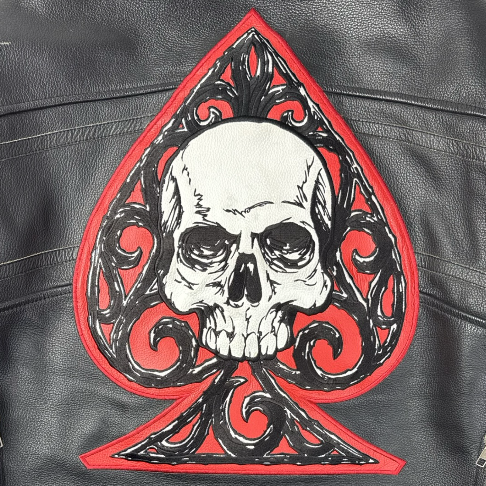 Vintage Icon Moto South Dakota Leather Biker Jacket