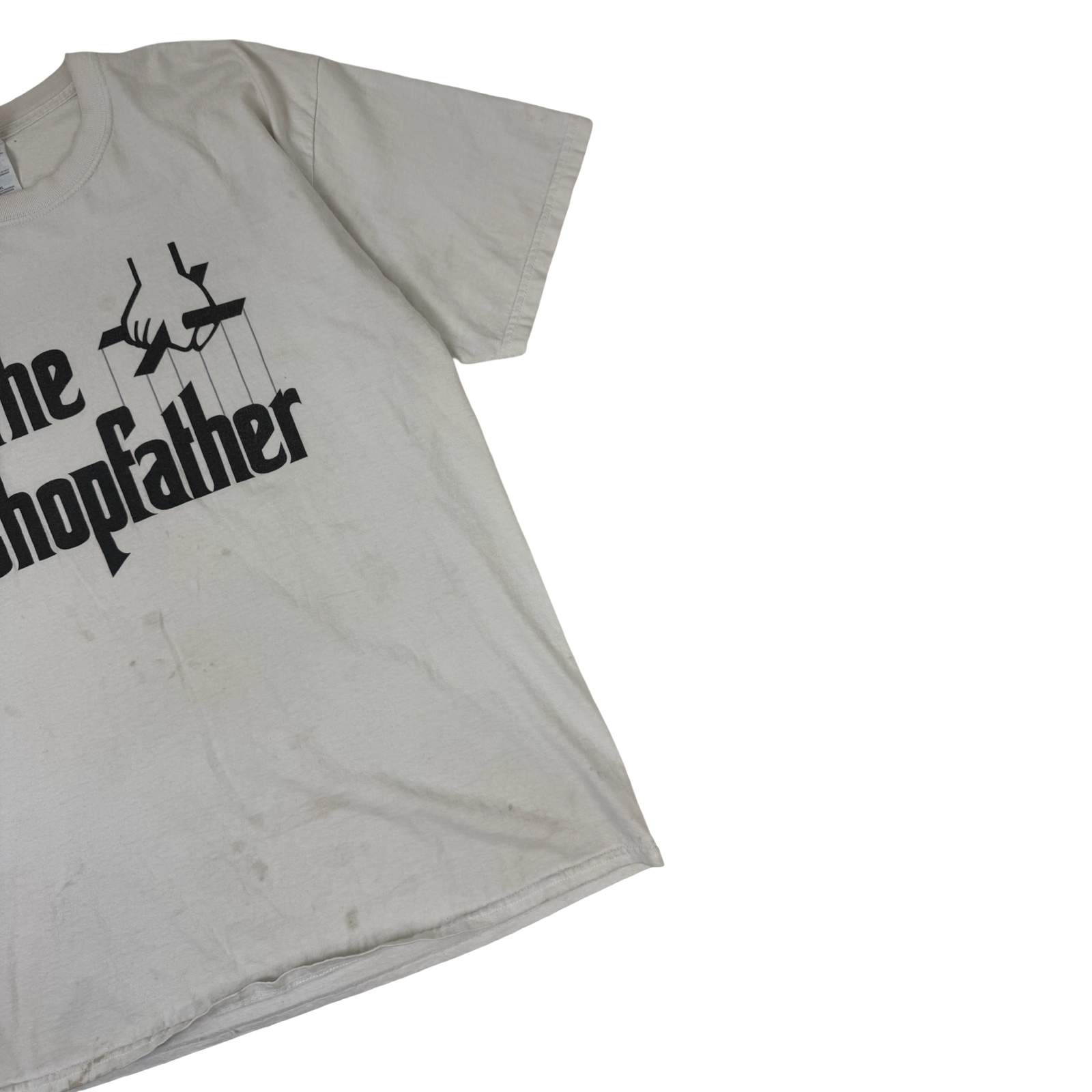 Vintage The Chopfather T-Shirt White