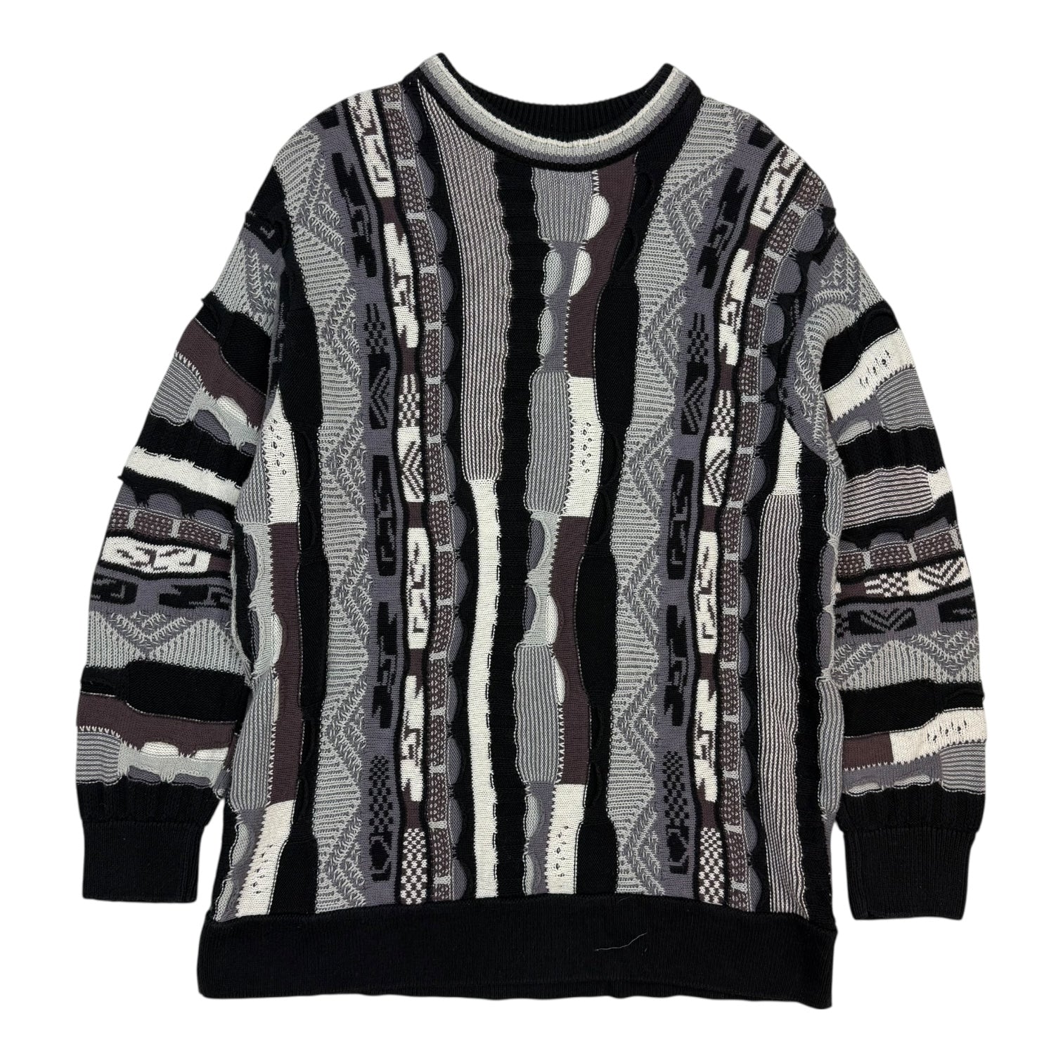 Vintage Cable Knit Sweater Multicolour