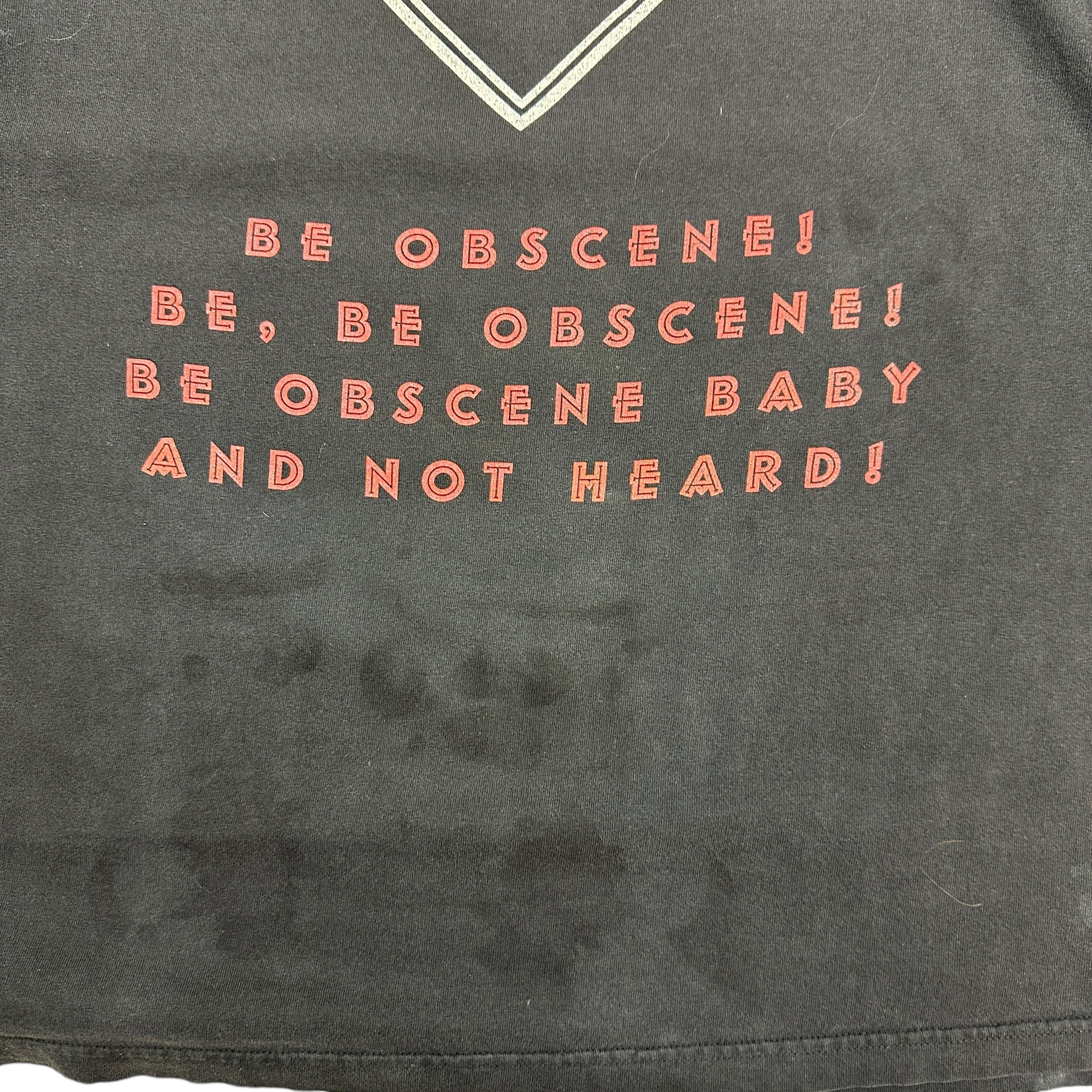 2008 Marilyn Manson Mobscene Tee Black