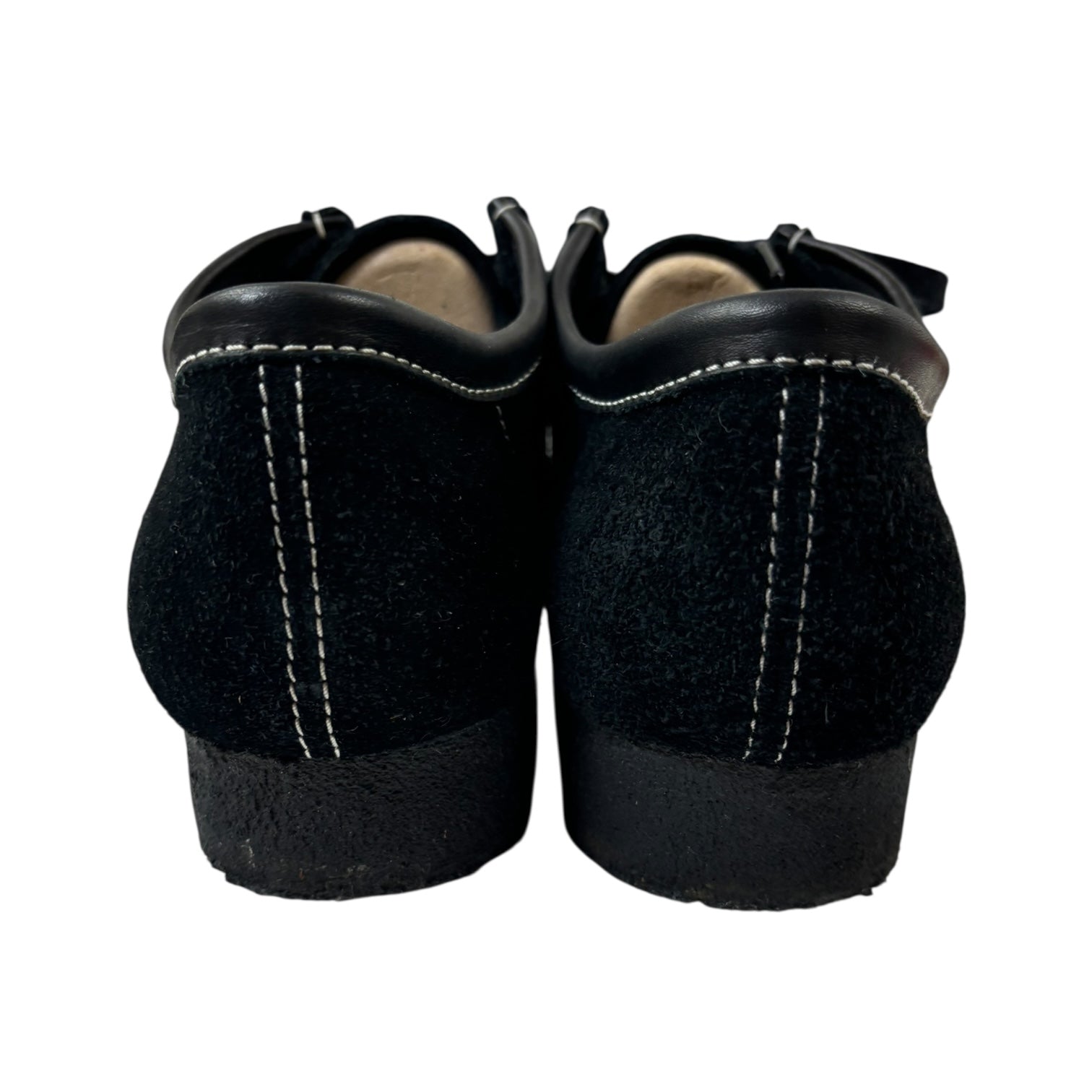Stussy x Clark’s Original Embroidered Wallabees Black (Used)