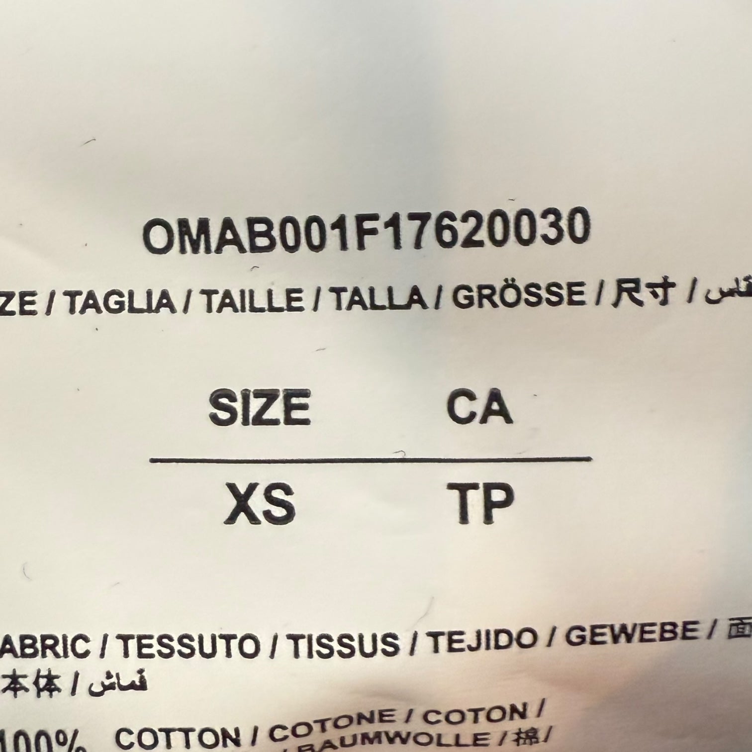 Off-White Galaxy Brushed L/S Tee Black
