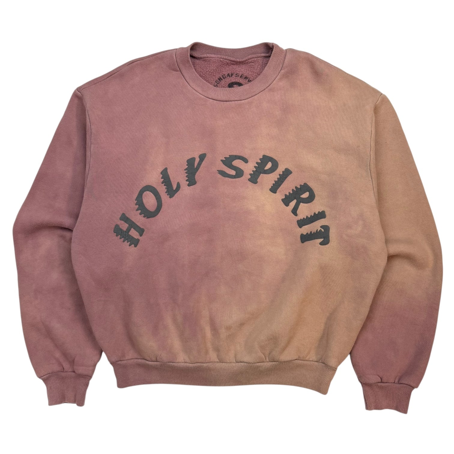 Kanye West x CPFM  Coachella Sunday Service ‘Holy Spirit’ Crewneck Faded Pink