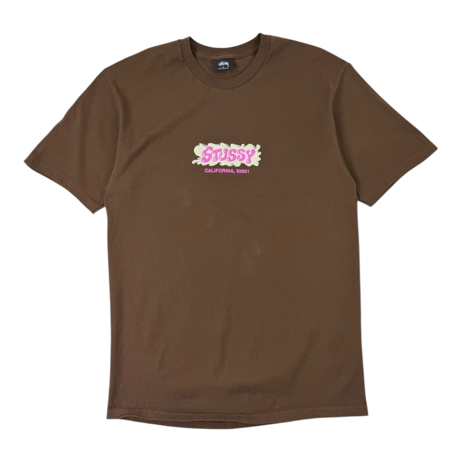 Stussy Shadow Stock T-Shirt Brown