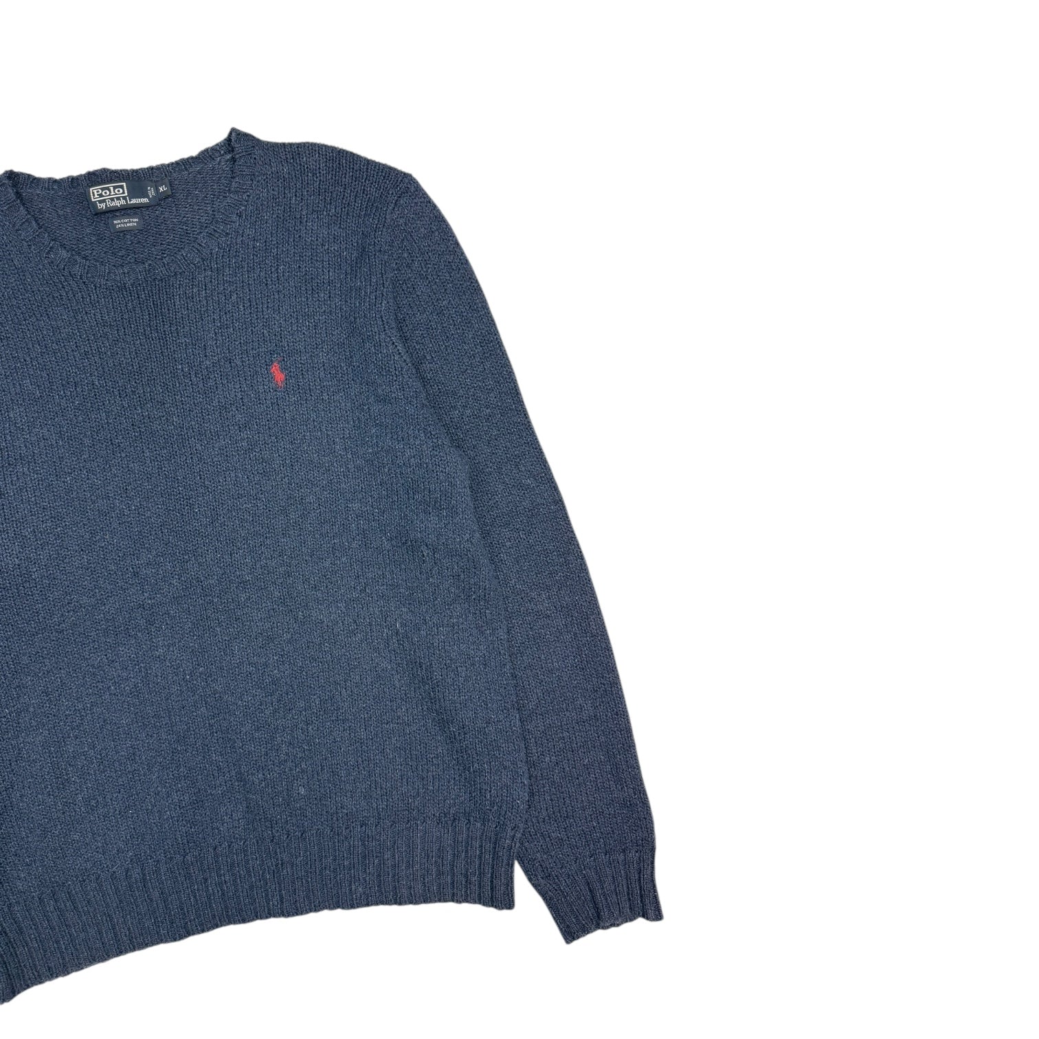 Vintage Polo Ralph Lauren Knit Sweater Navy