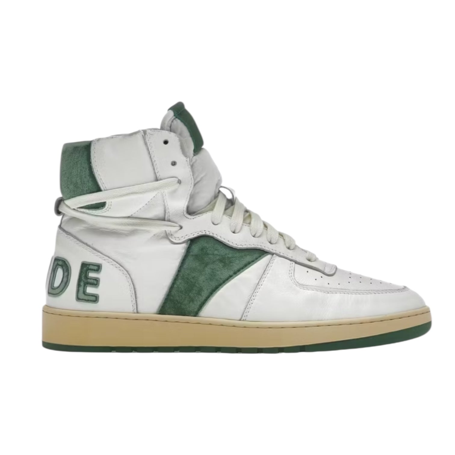 Rhude Rhecess Hi White Green (Used)