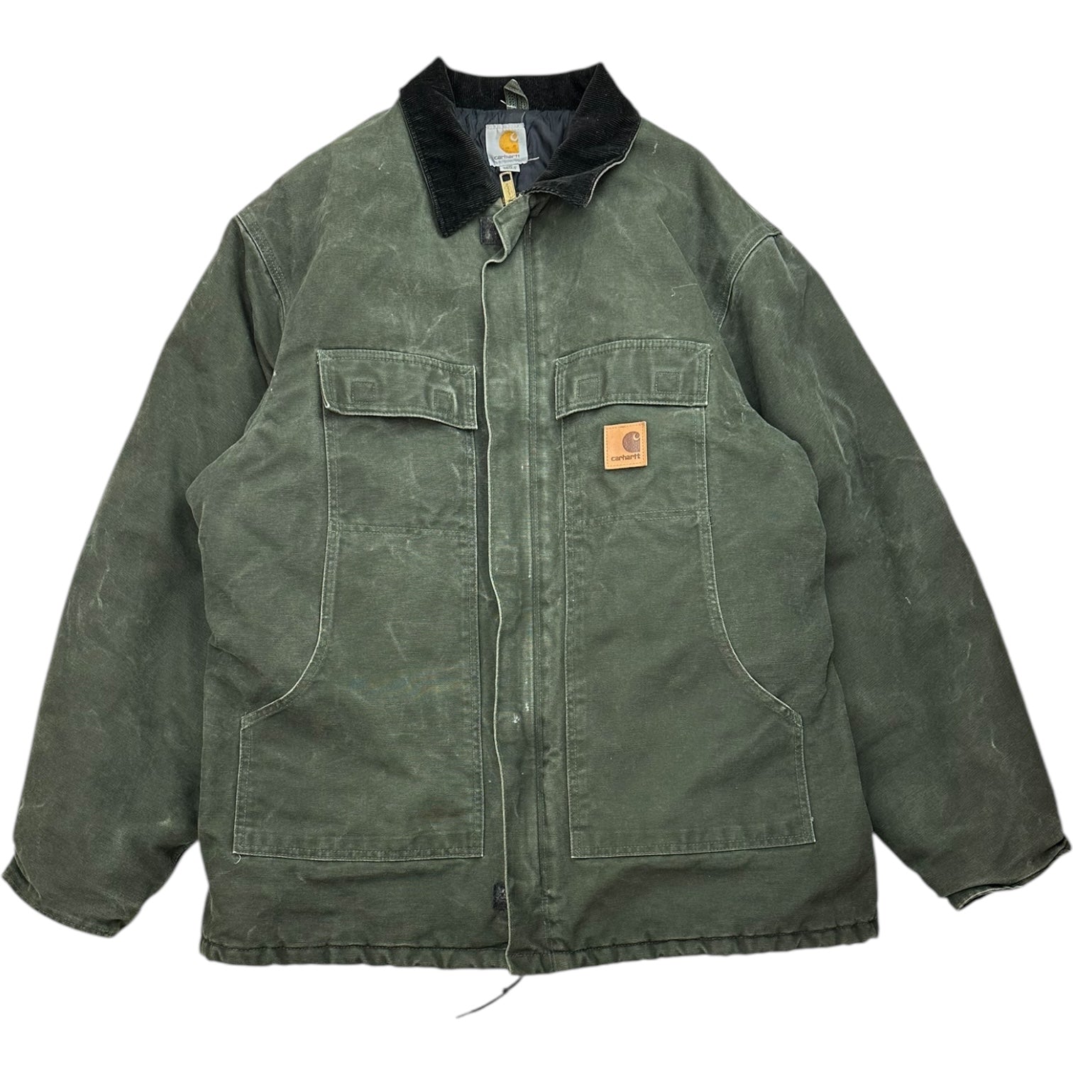 Vintage Carhartt Barn Style Jacket Green