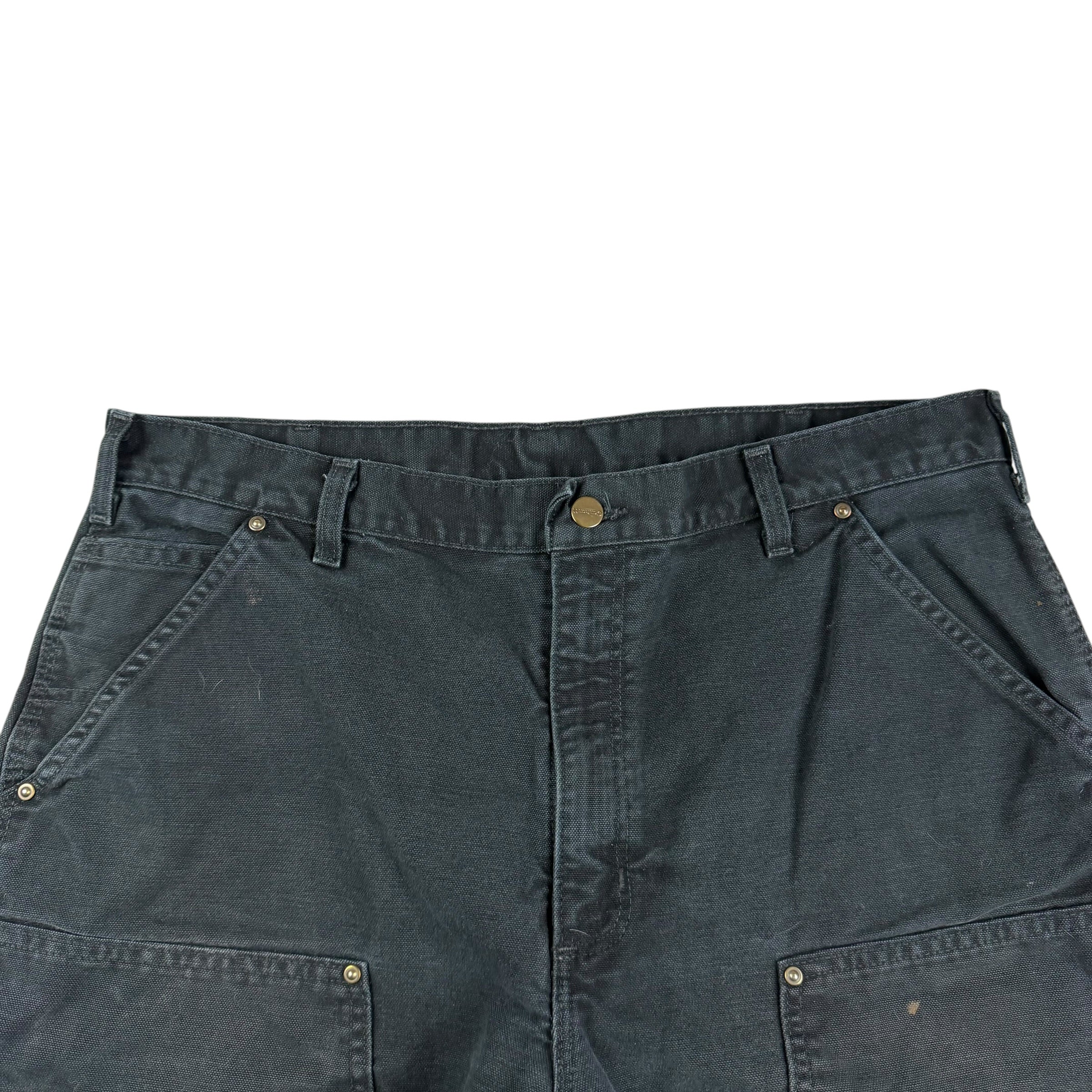 Vintage Carhartt Double Knee Pants Black