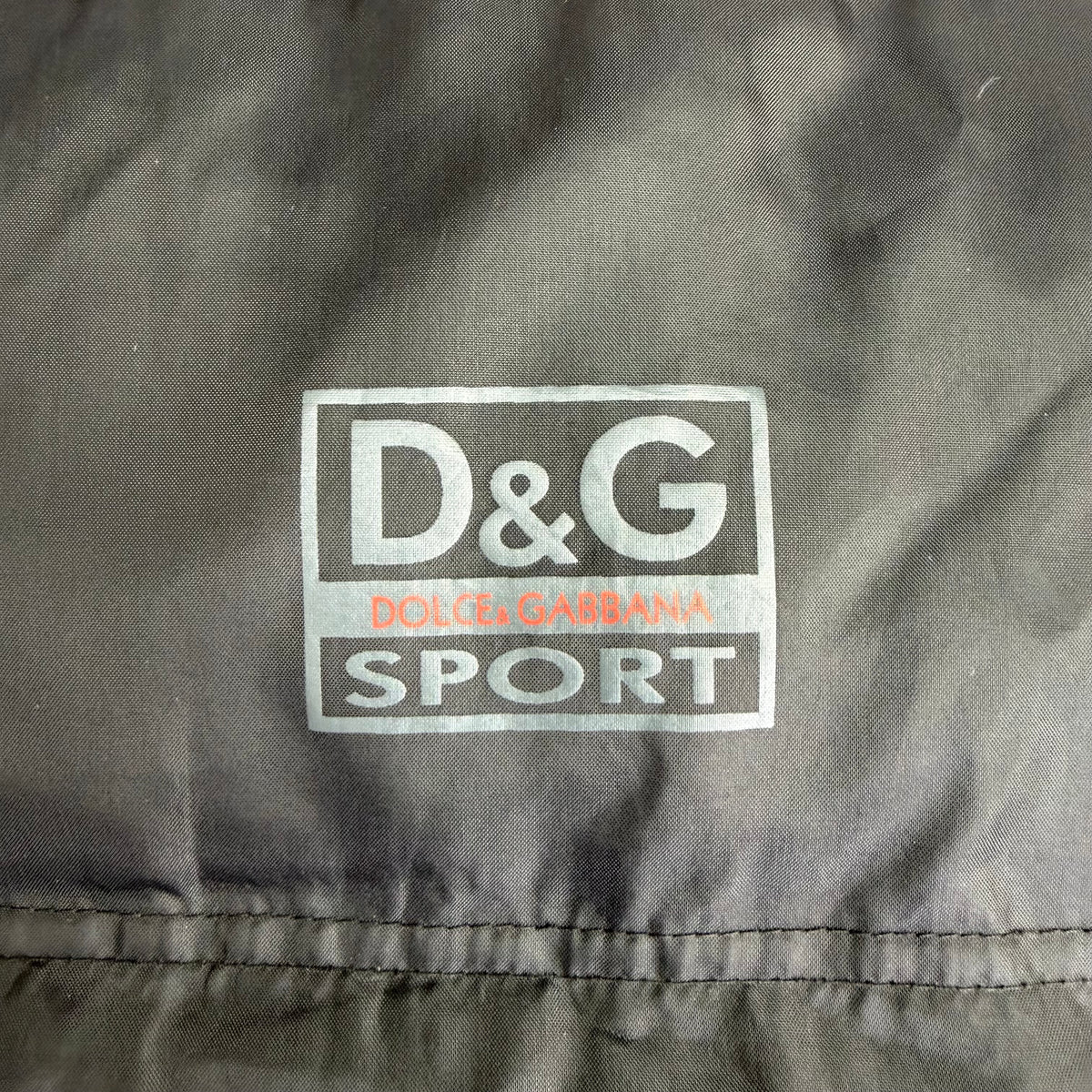 Vintage Dolce & Gabbana Sport Puffer Jacket Black