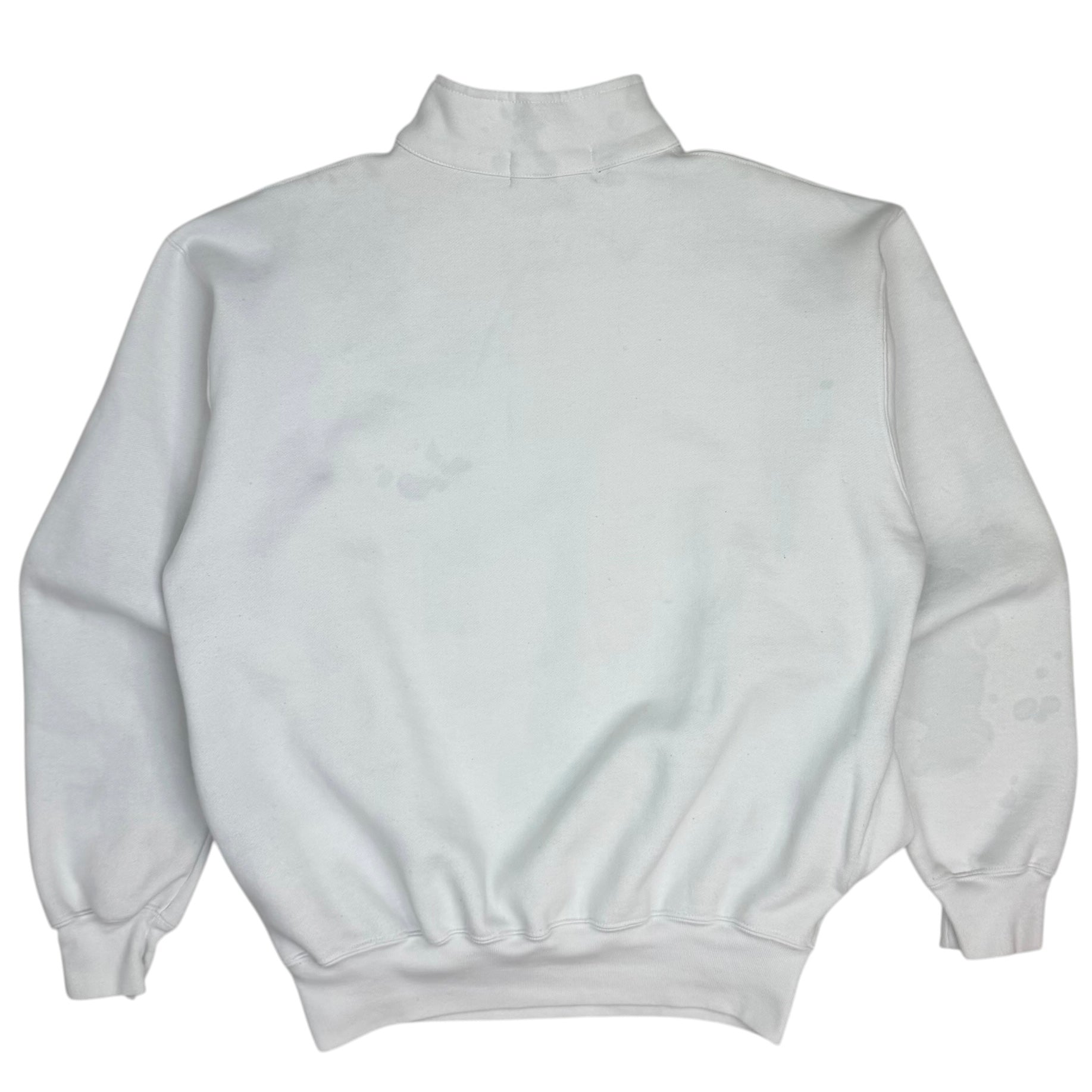 Vintage Polo Ralph Lauren Sport Flag Quarter Zip White