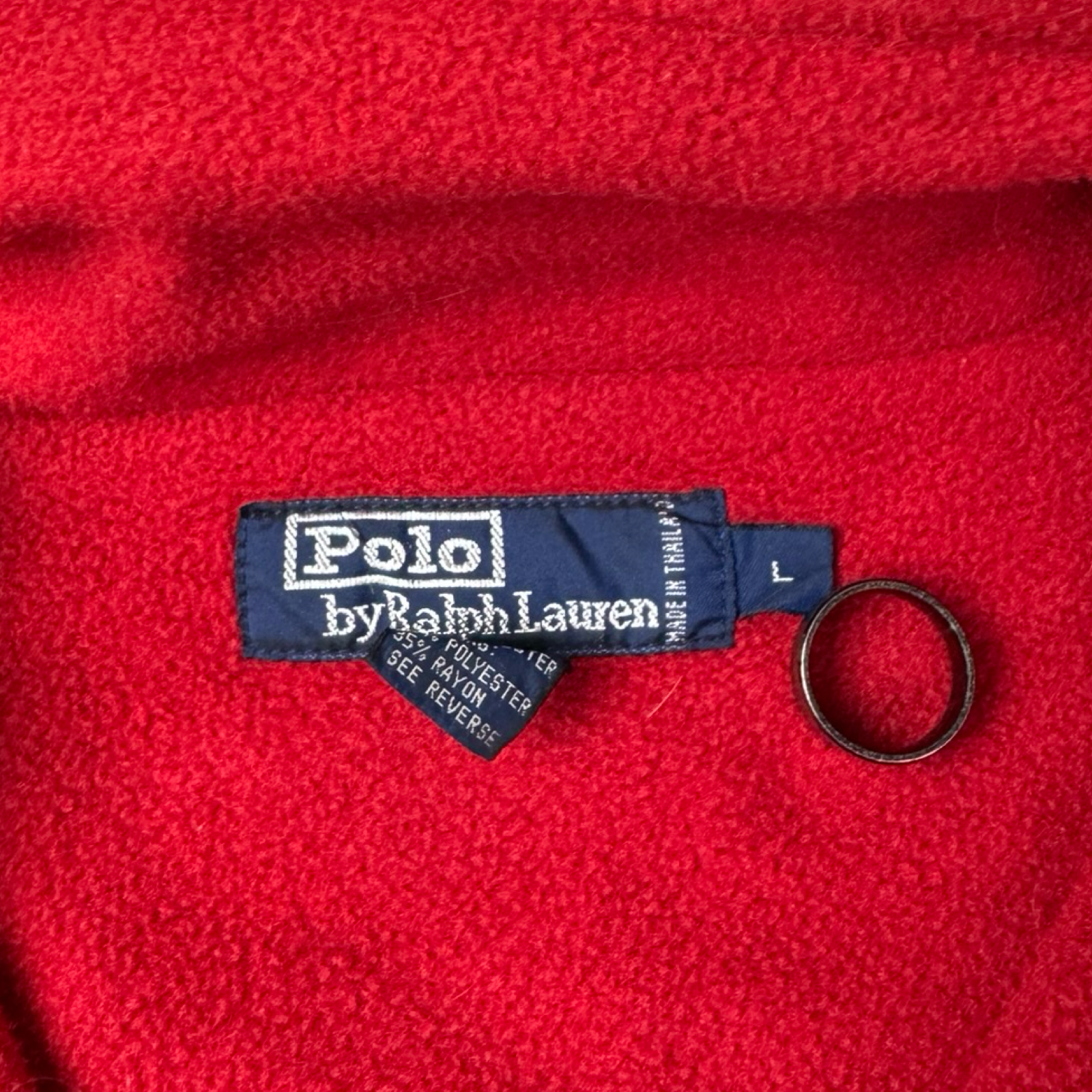 Vintage Polo Sport Ralph Lauren Fleece Lined Zip Jacket