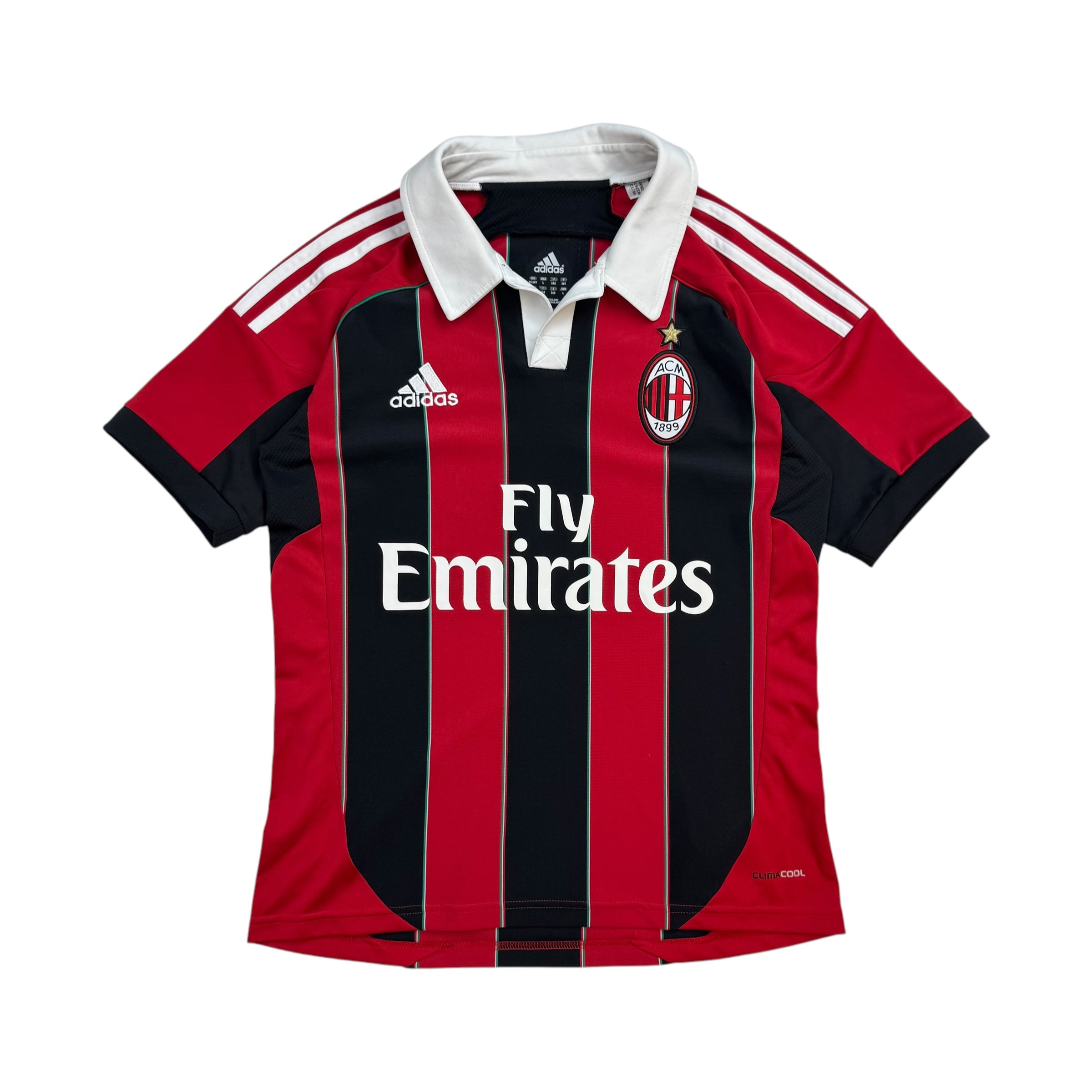 2012/2013 Adidas Milan Fly Emirates Jersey Red