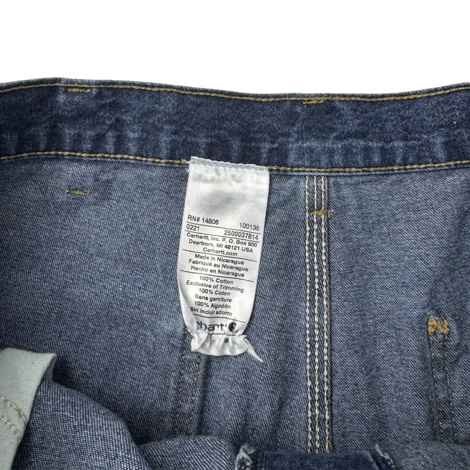Carhartt Carpenter Denim Shorts
