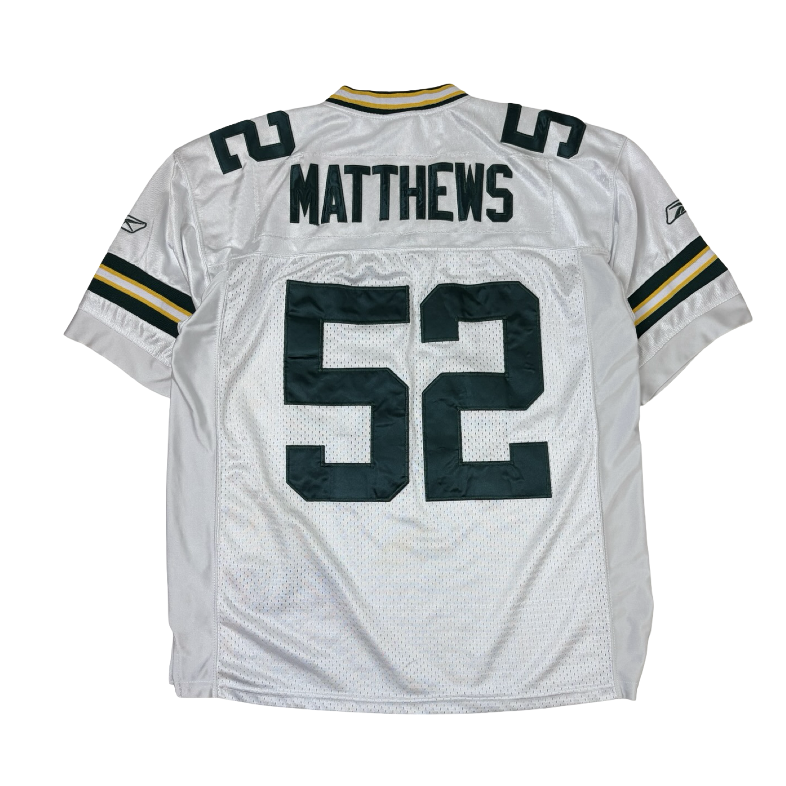 Vintage Reebok NFL Equipment Green Bay Clay Matthews Jersey