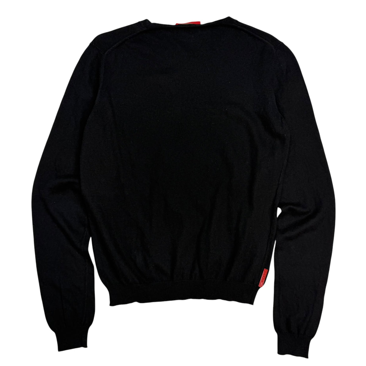 (W) Prada Knit Sweater Black