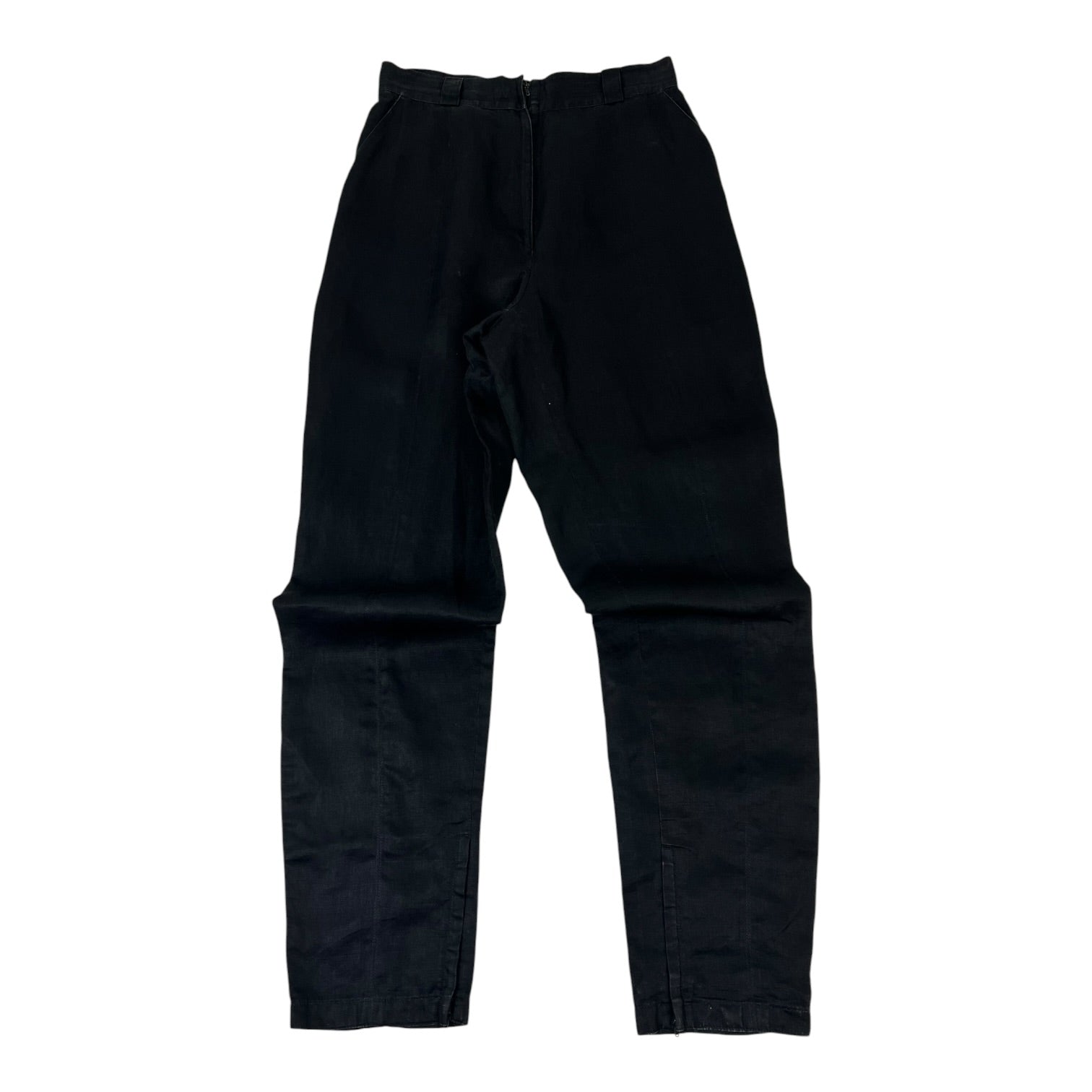 (W) Vintage Gianni Versace Cotton Tapered Trousers