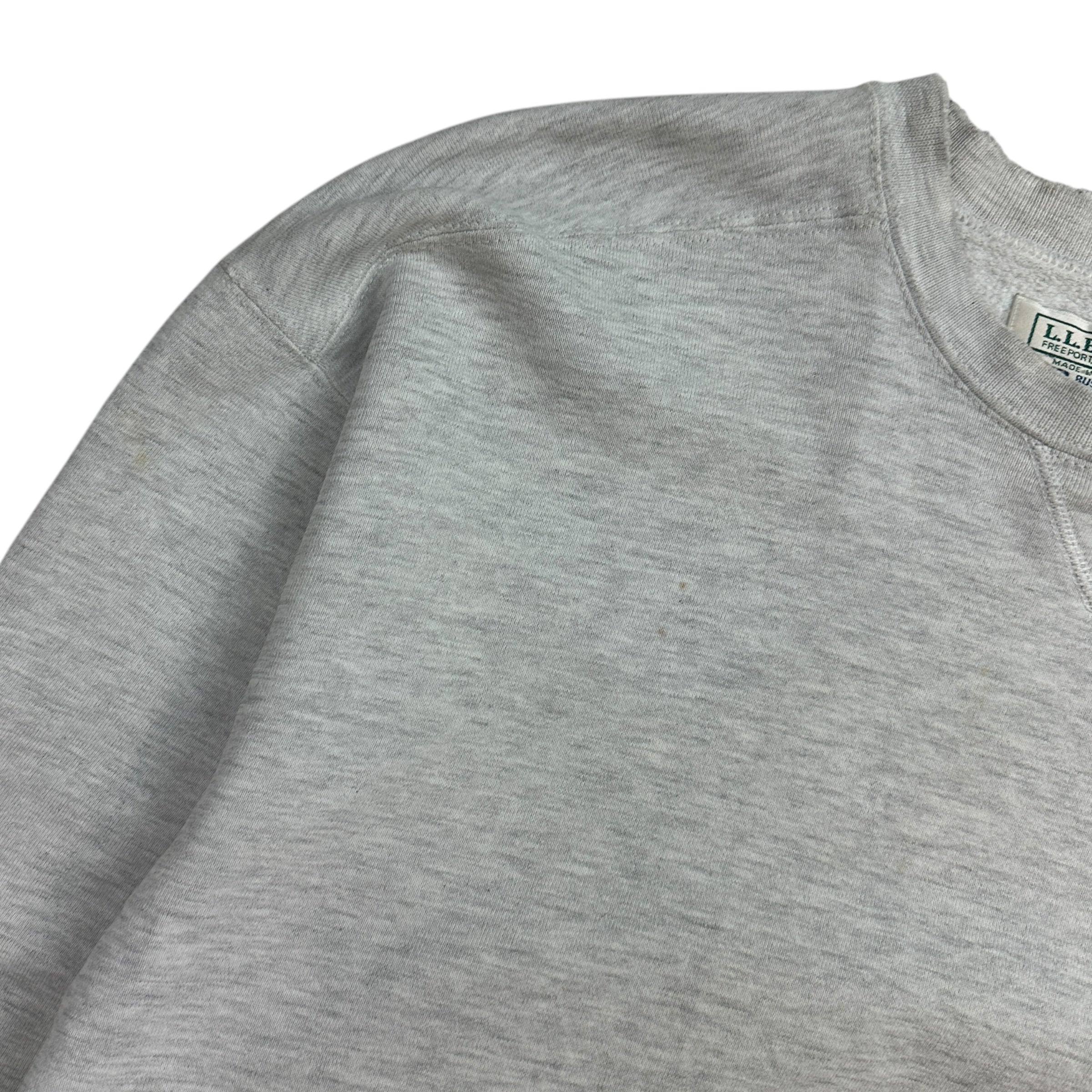 Vintage L.L.Bean x Russell Athletic Crewneck Grey