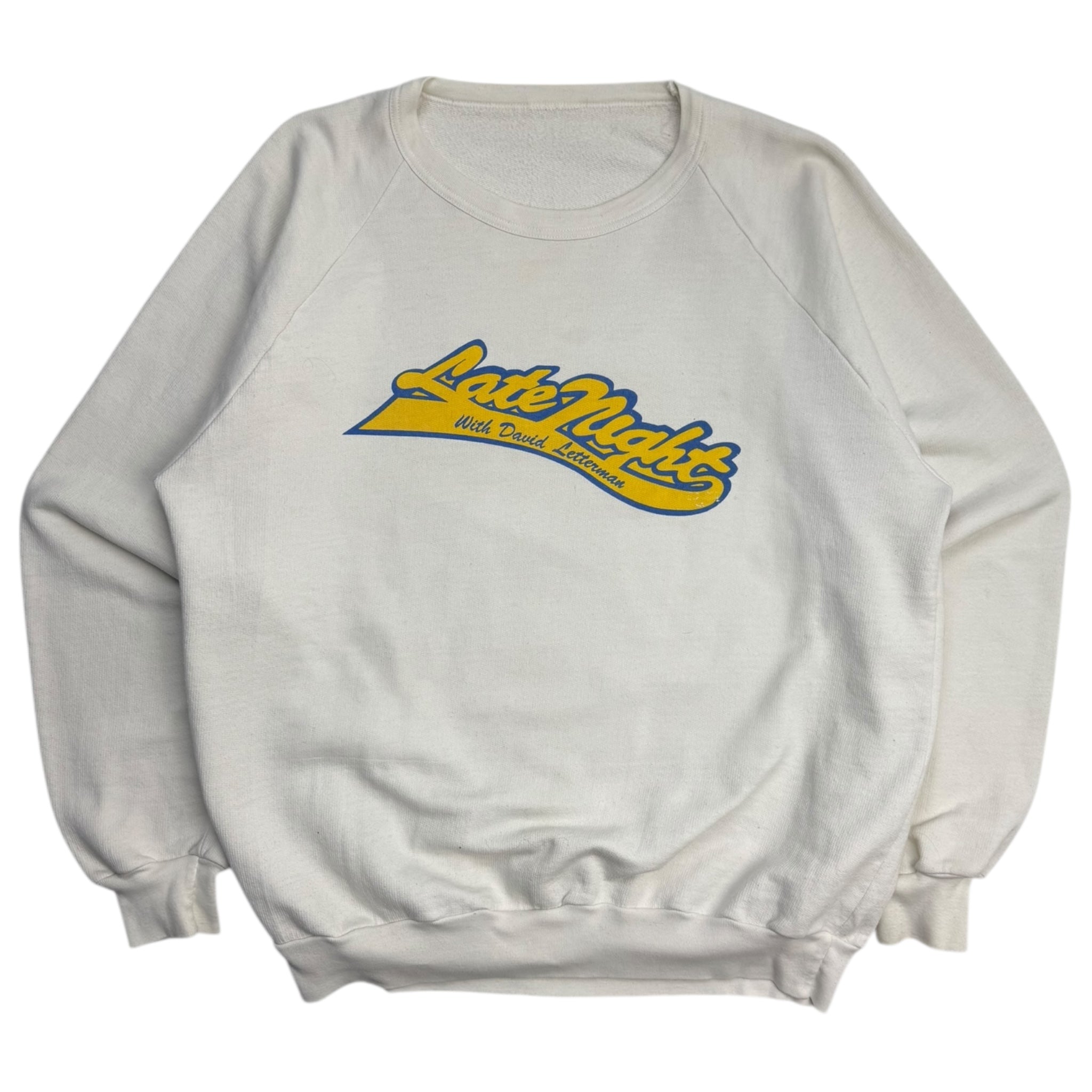 Vintage Late Night With David Letterman Crewneck