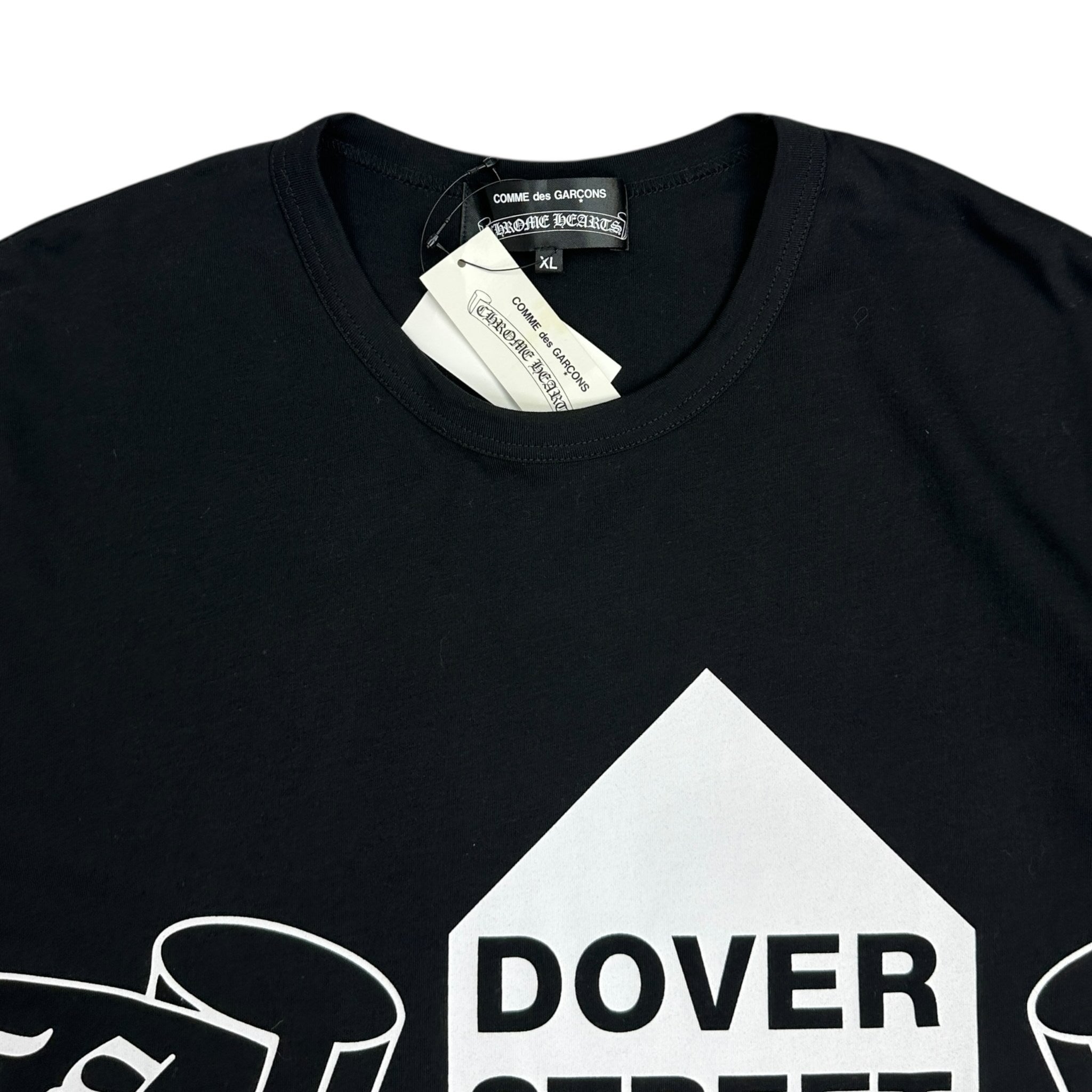 Chrome Hearts x Dover Street Market Scroll T-Shirt Black