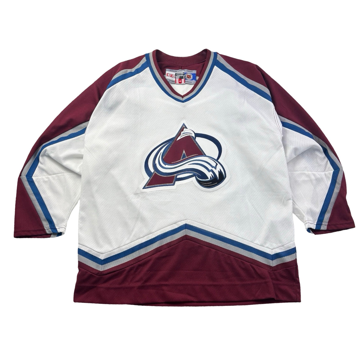 Vintage CCM Colorado Avalanche NHL Away Jersey