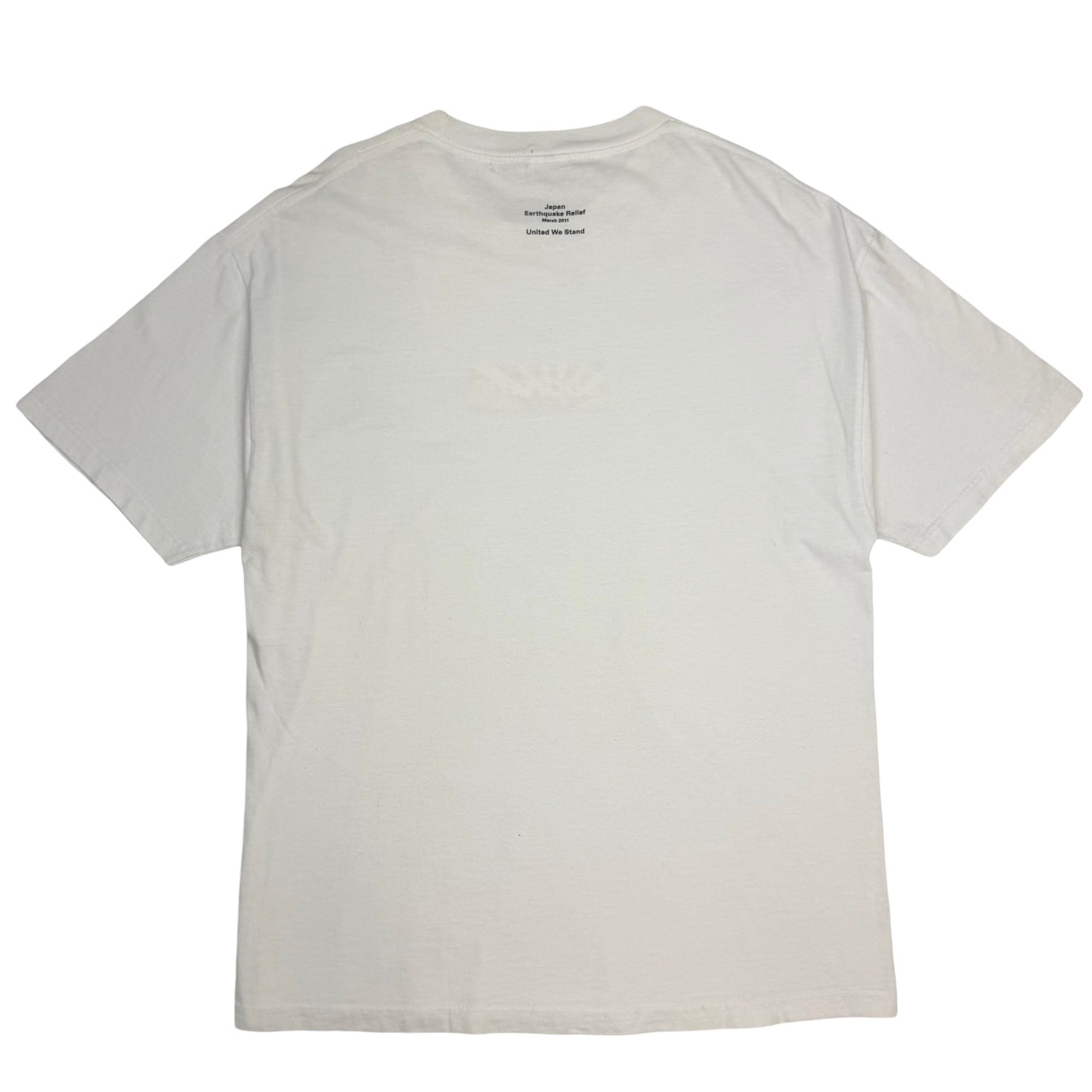 2011 Supreme Japan Relief Box Logo Tee White