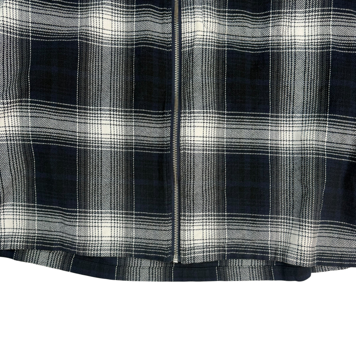 Stussy Paul Shadow Plaid Zip Shirt Black
