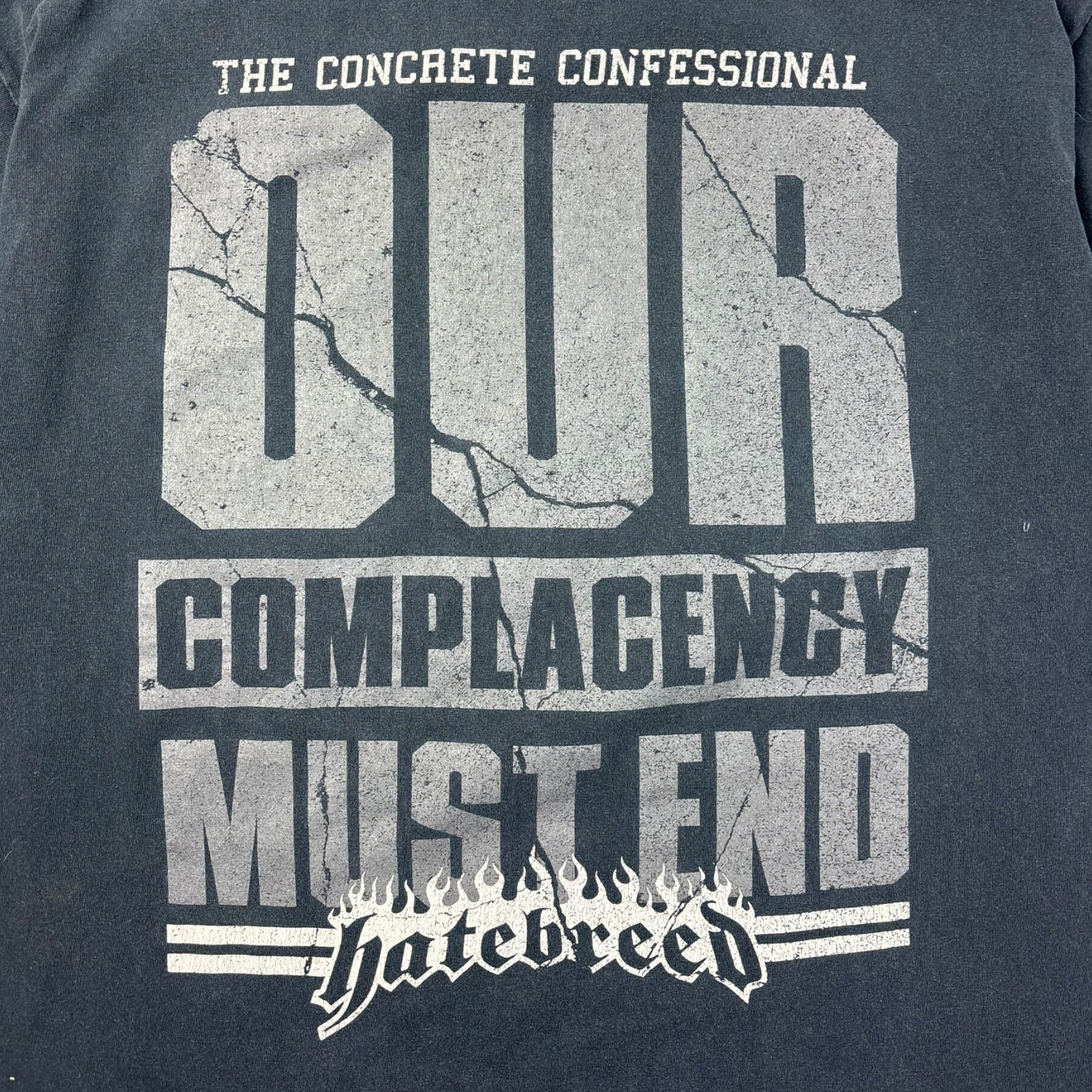 Vintage Hatebreed ‘The Concrete Confessional’ Album T-Shirt Black