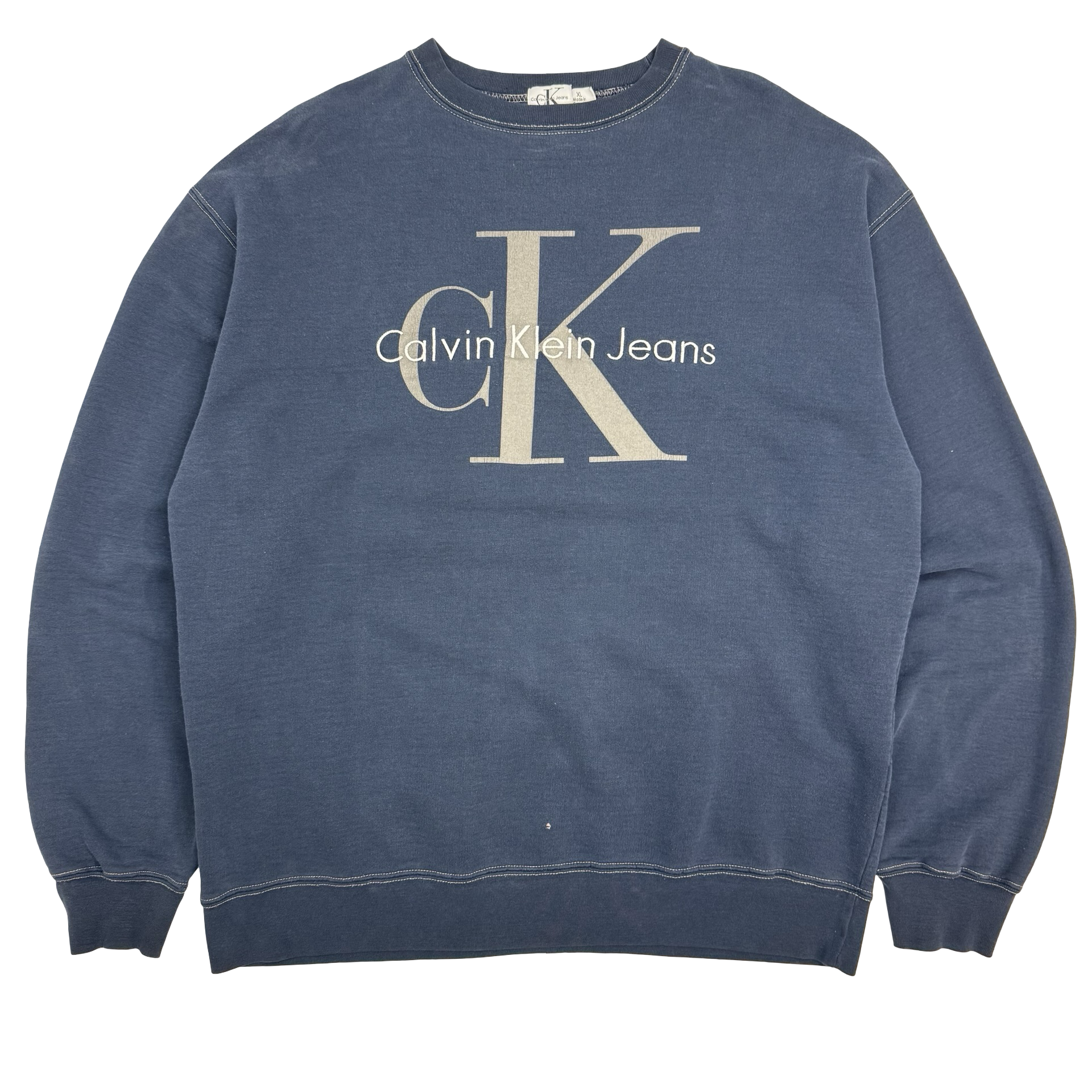 Vintage Calvin Klein Jeans Crewneck Blue