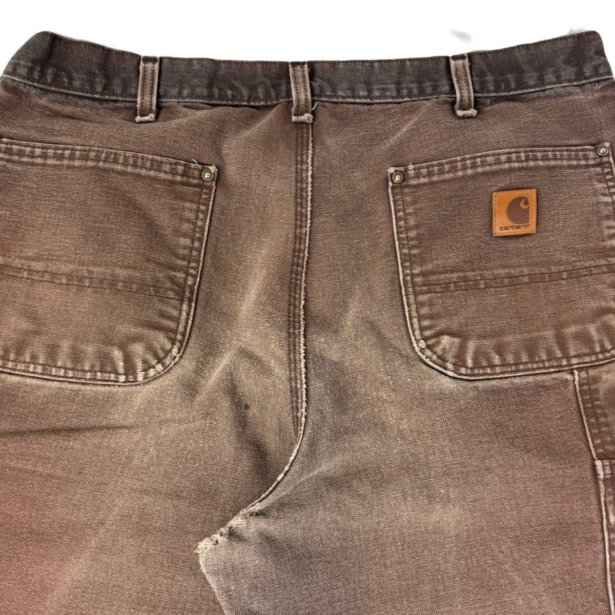 Vintage Carhartt Double Knee Carpenter Pant Washed Brown