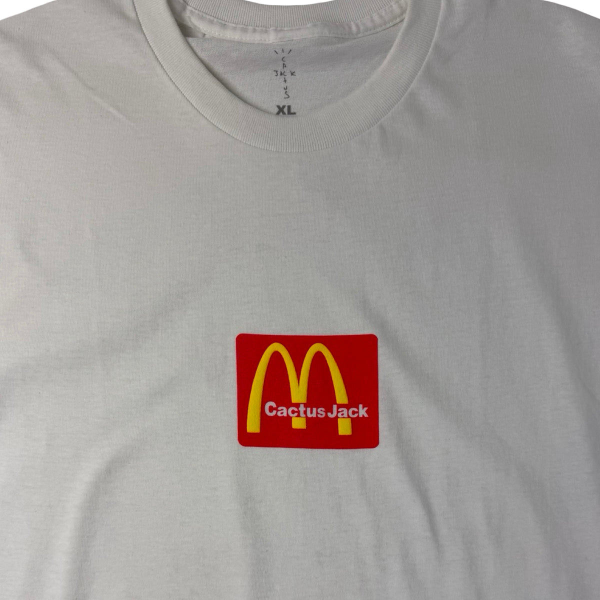 Travis Scott x McDonald’s Sesame T-Shirt White