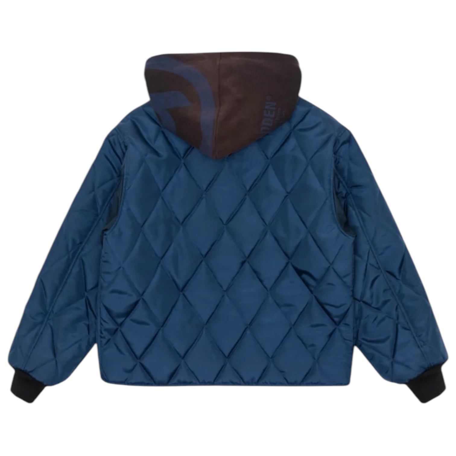 Hidden NY x Annie Quilted Bomber Jacket Aged Black/Navy