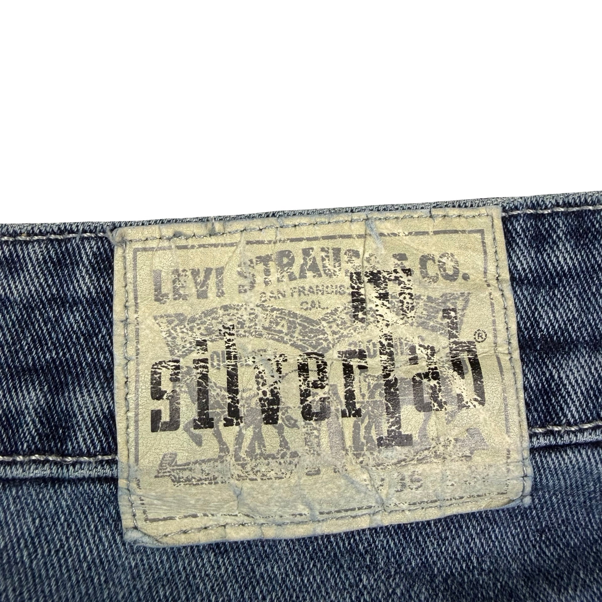 Vintage Levi’s 508 Silver Tab Denim Jeans Blue