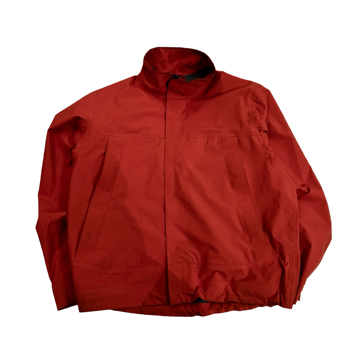 Norse Projects 3L Waterproof Stand Collar Jacket Blood Orange