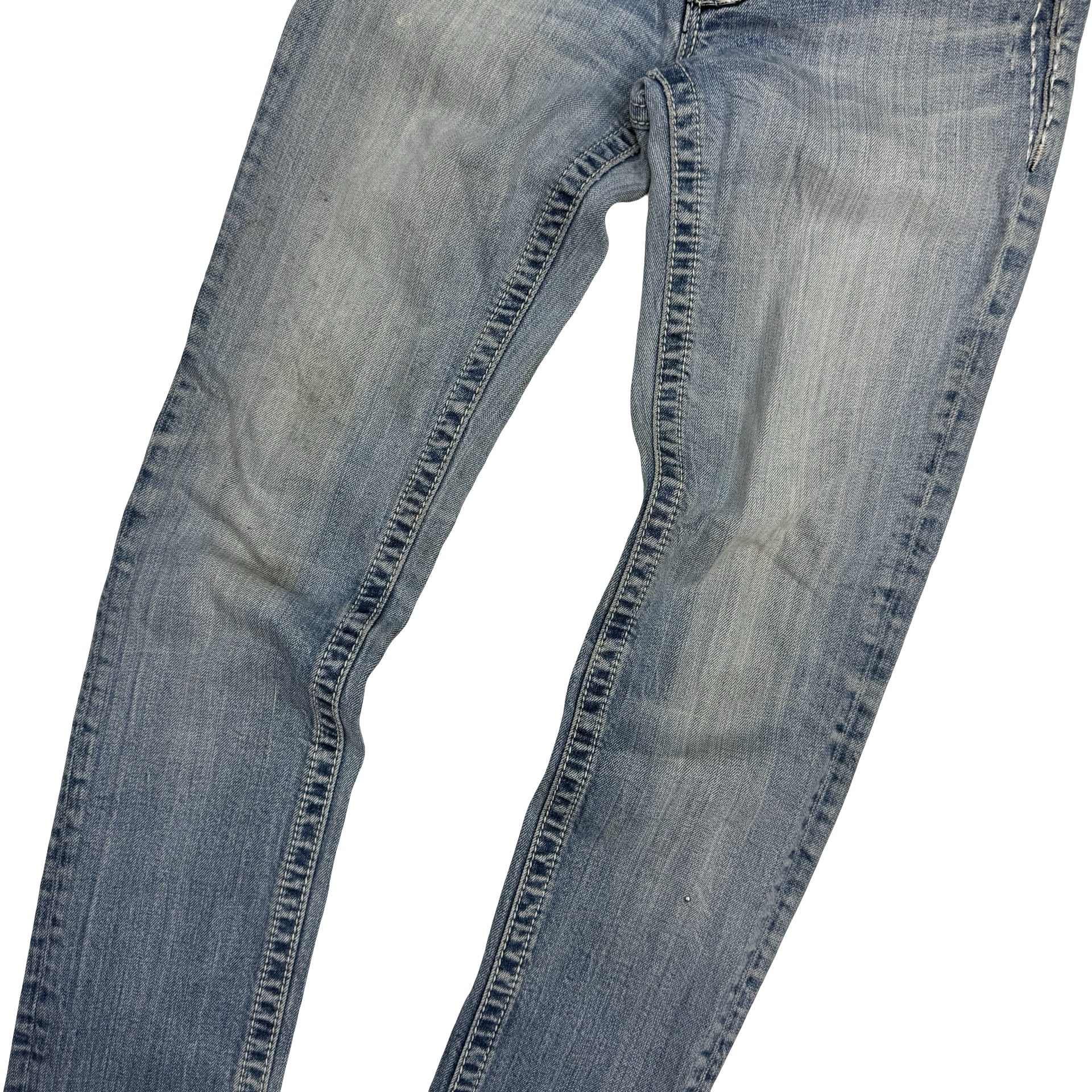(W) Vintage Miss Me Skinny Denim Pants Light Wash