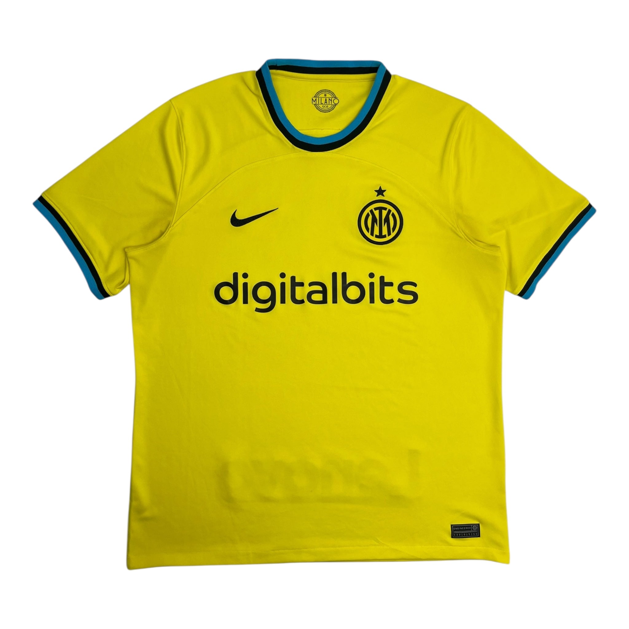2022-23 Nike Inter Milan Third Soccer Jersey Yellow