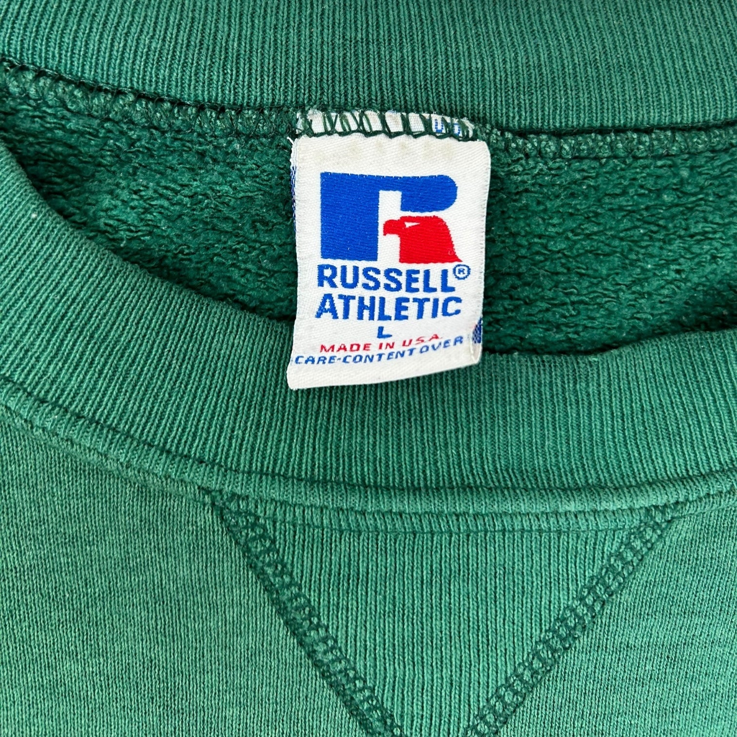 Vintage Russell Athletic New York Yankees Crewneck Green
