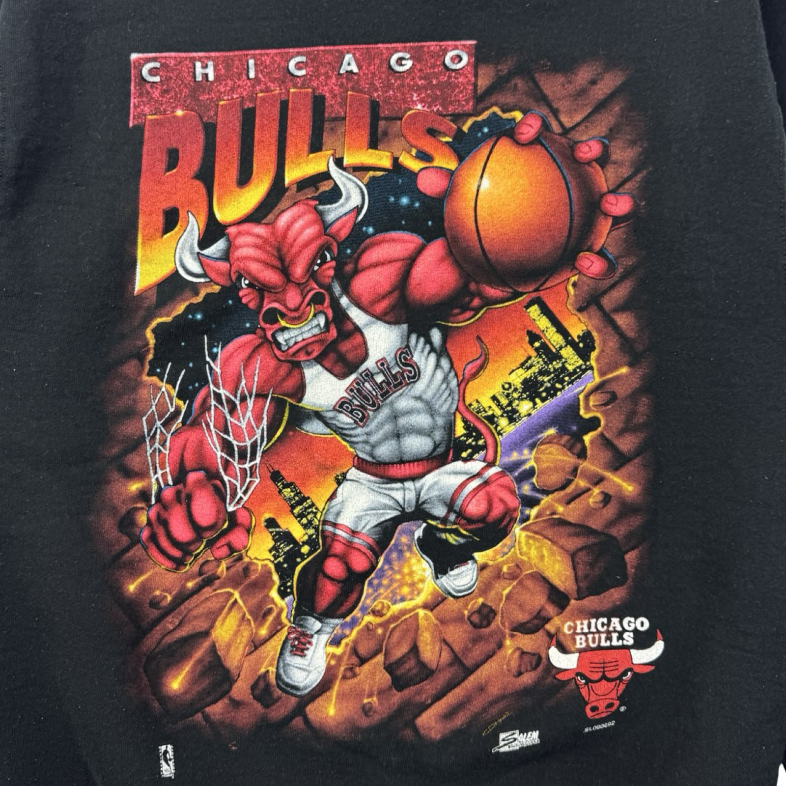 1998 Chicago Bulls Salem NBA Crewneck