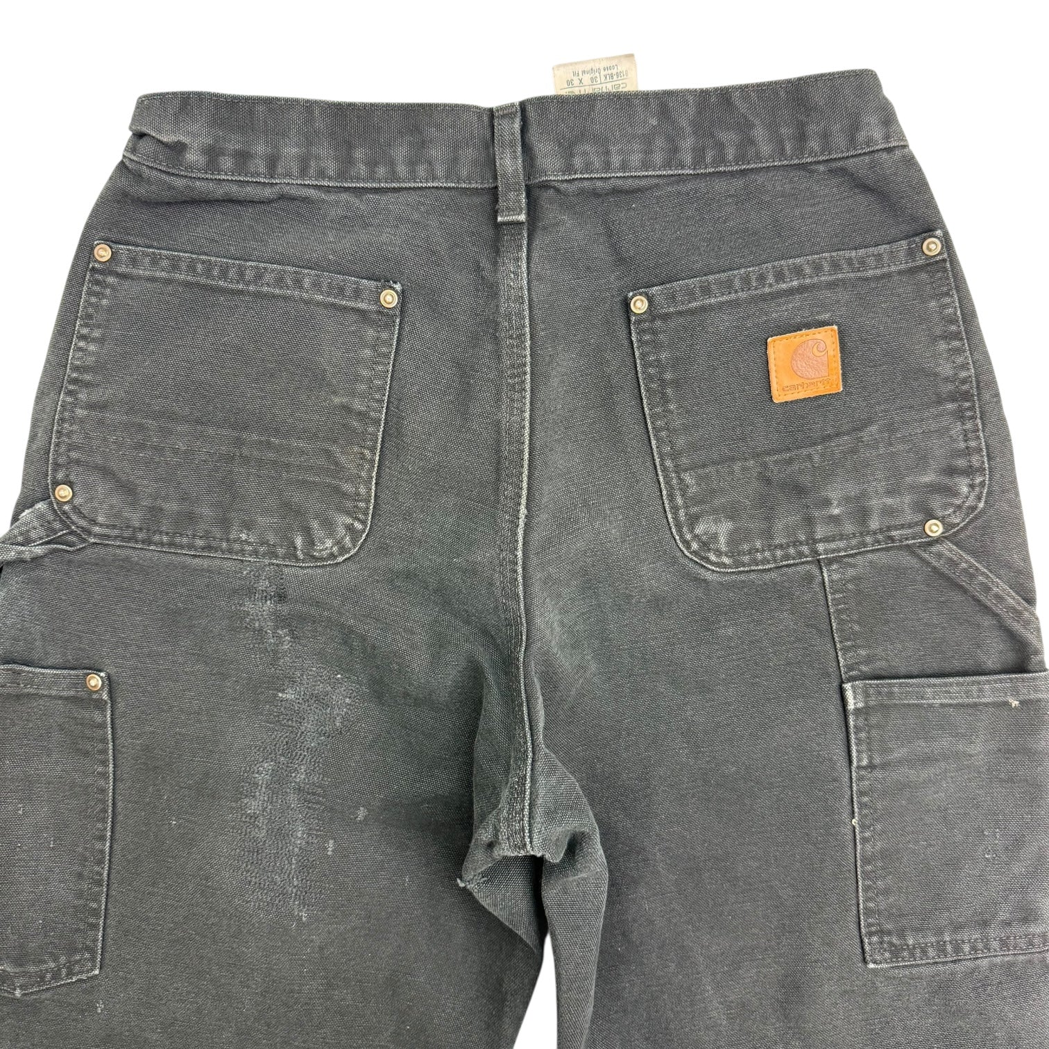 Vintage Carhartt Double Knee Pants Black