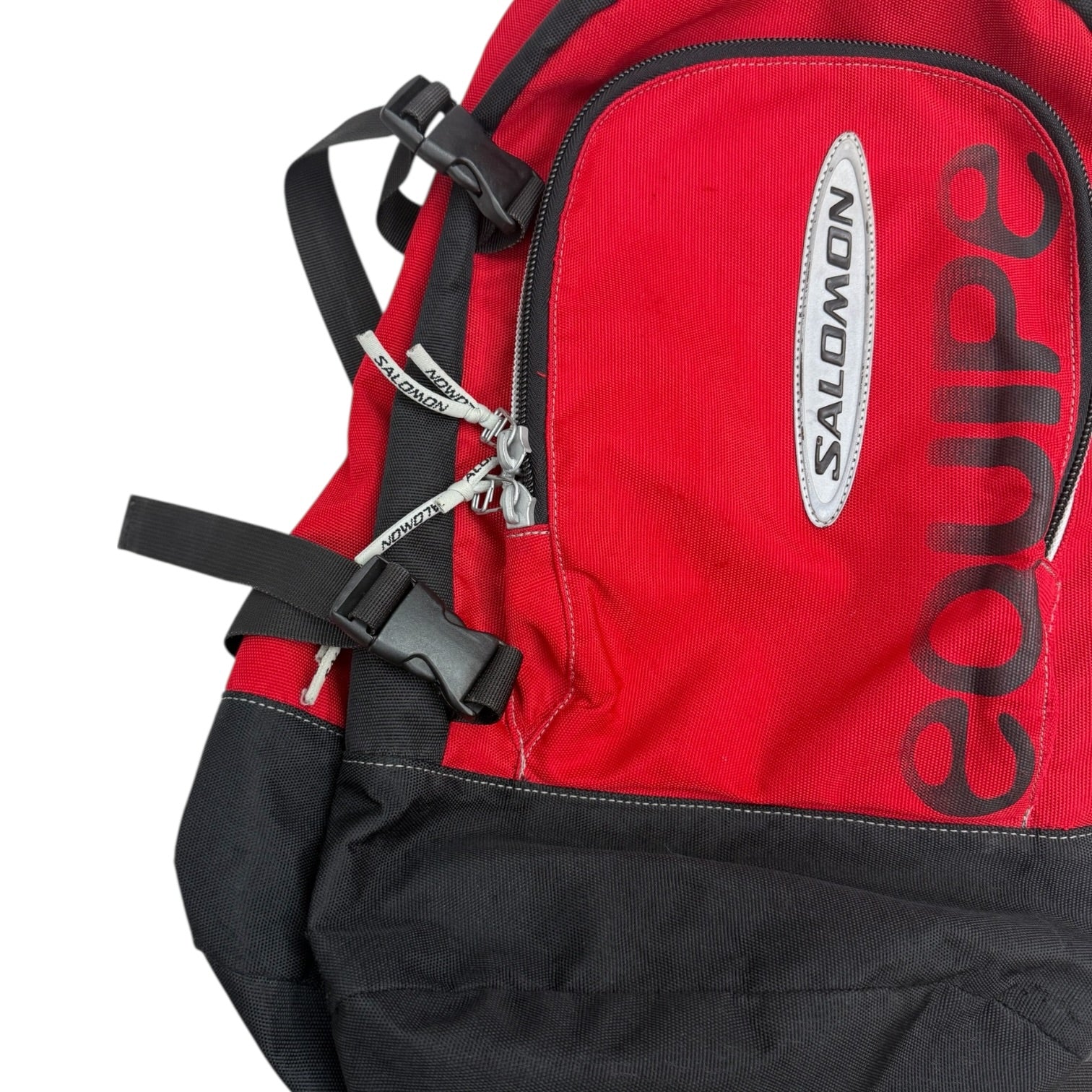 Vintage Salomon Equipe Backpack Red