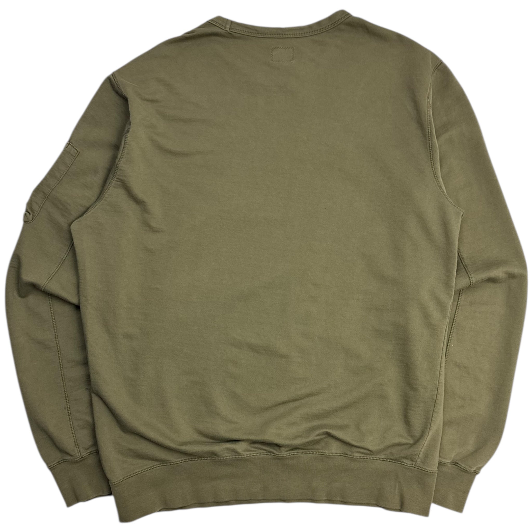 C.P. Company Lens Cotton Crewneck Sweatshirt