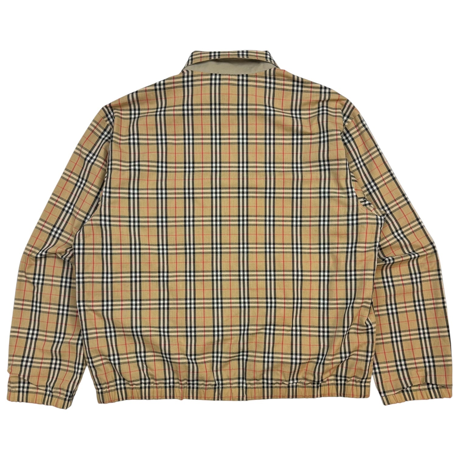 Burberry Nova Check Reversible Jacket Plaid/Beige