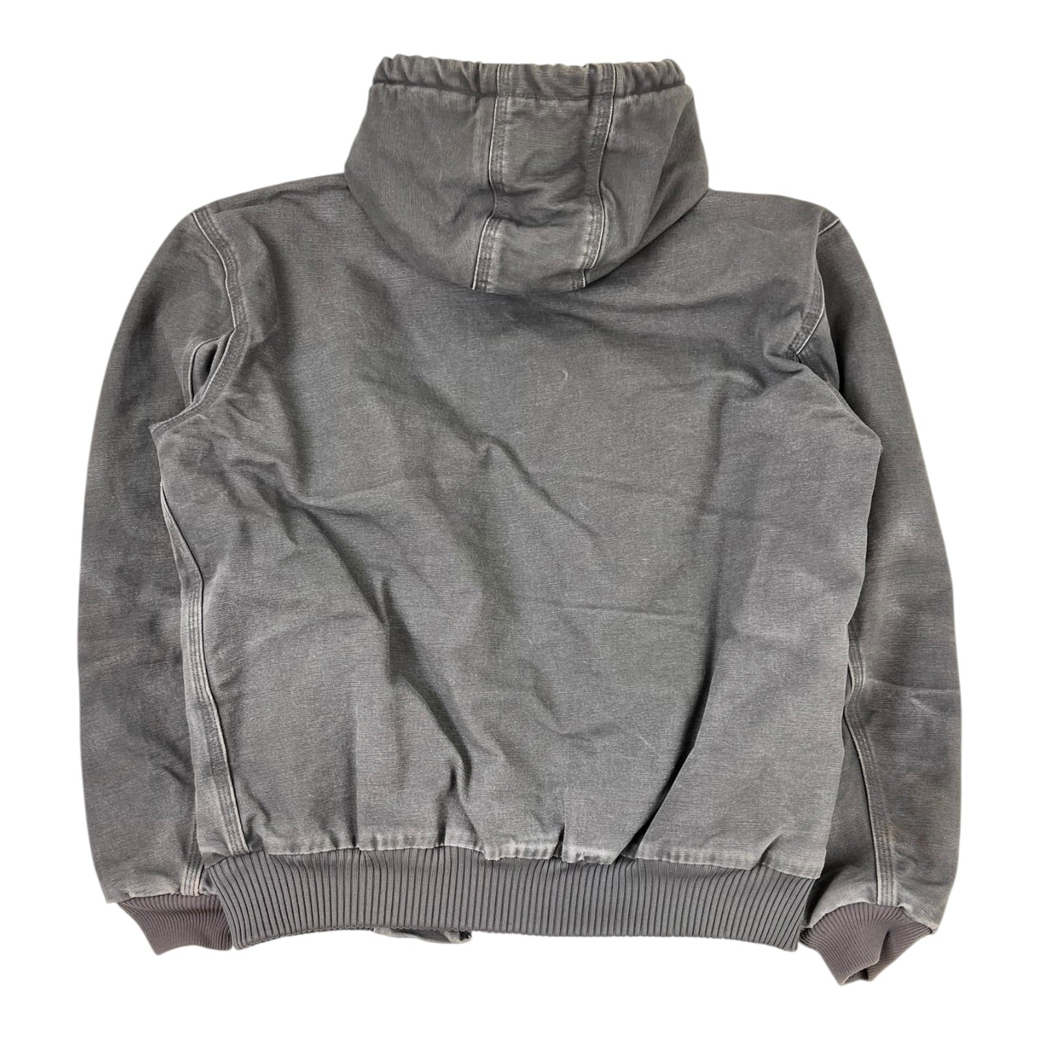 Vintage Carhartt Hooded Active Jacket Grey Canvas