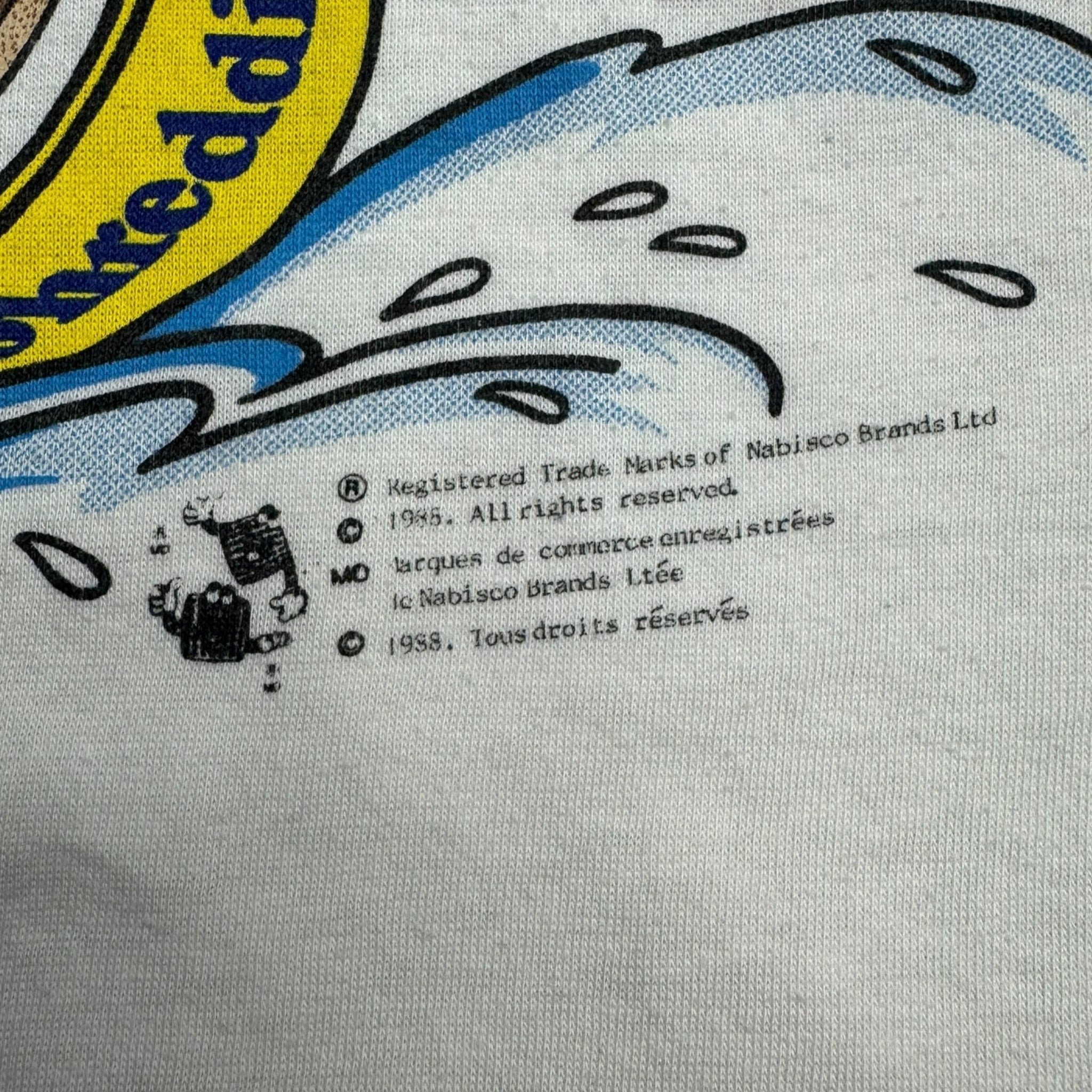 1988 Shreddies Snowboarding Cereal Promo T-Shirt